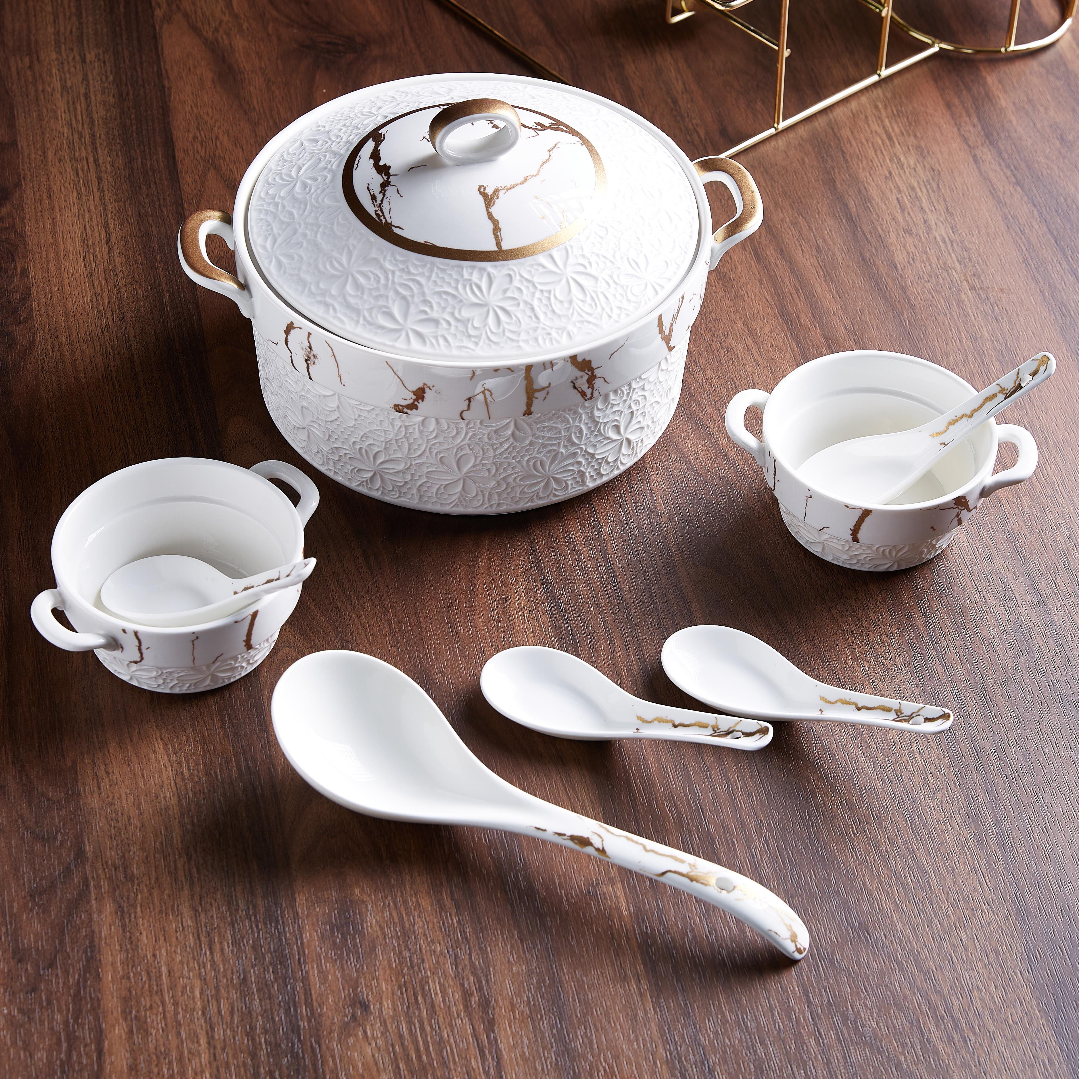 طقم شوربة بطبعات من أورشيد - 16 قطعة-hbxdecorandfurnishings-tabletop-serveware-image-3