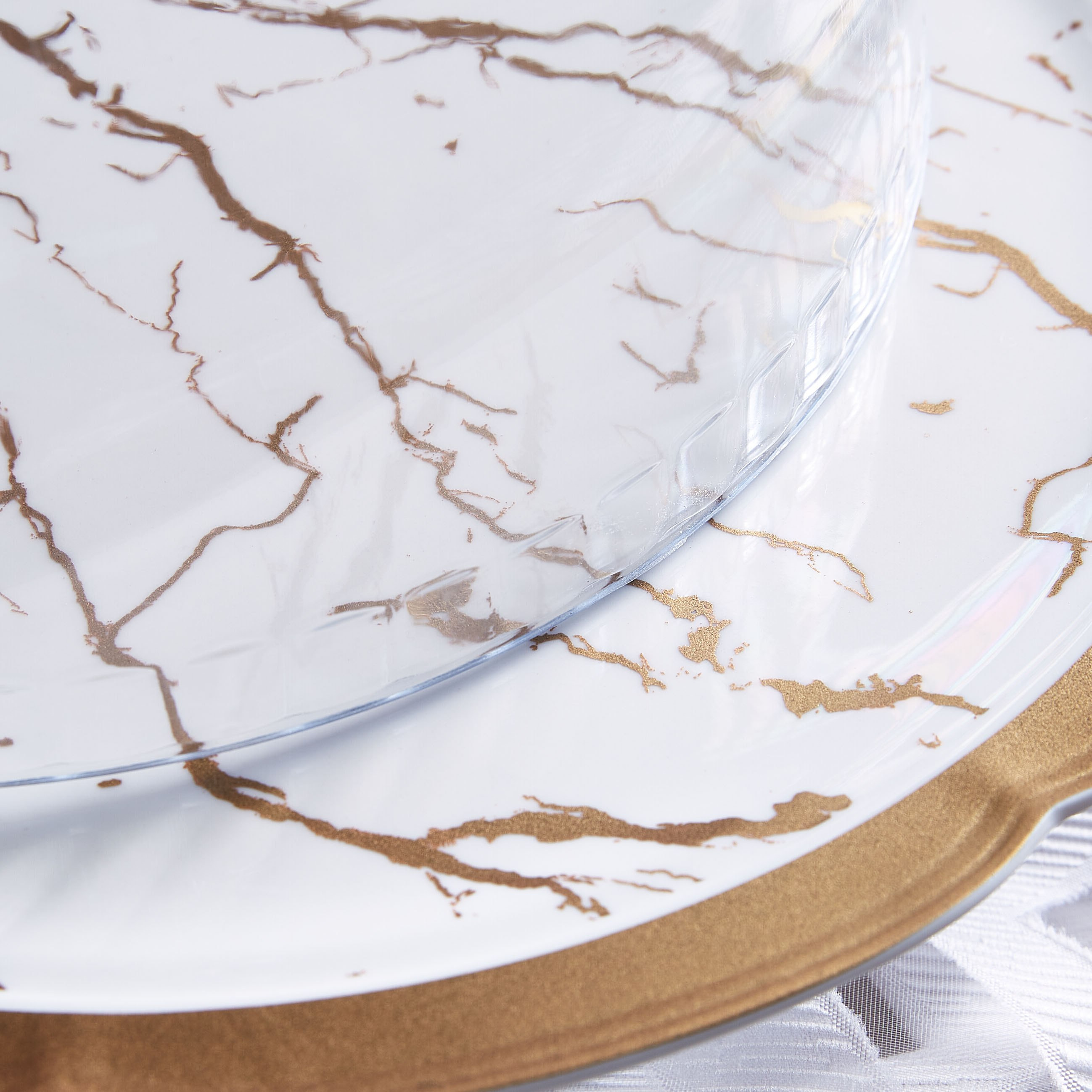 صحن كعك بطبعات وحامل وغطاء من أوركيد-hbxdecorandfurnishings-tabletop-serveware-image-2