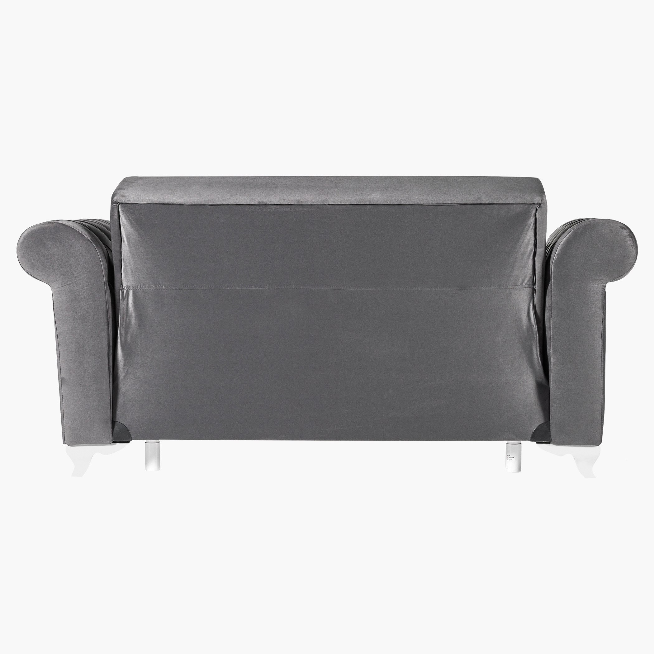 Carrine 2-Seater Velvet Sofa Bed with 3 Scatter Cushions-hbxlivingroom-sofasandarmchairs-sofas-image-4