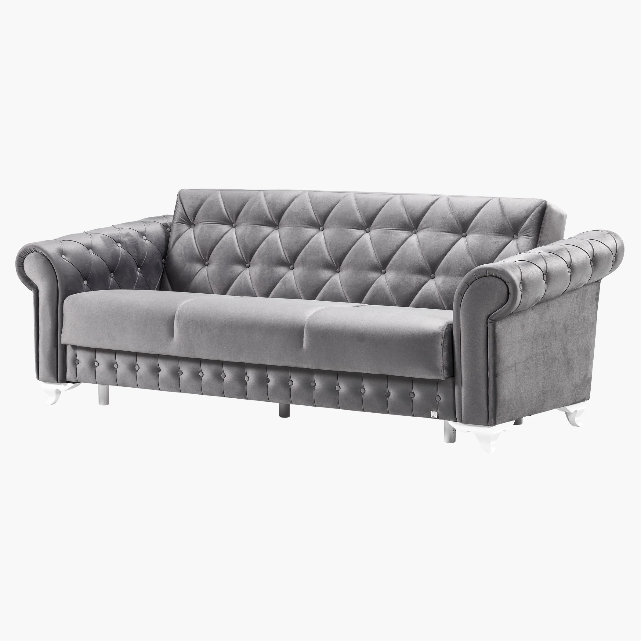 كنبة سرير مخمليّة 3 مقاعد مع 5 وسائد من كارين-hbxlivingroom-sofasandarmchairs-sofas-image-4
