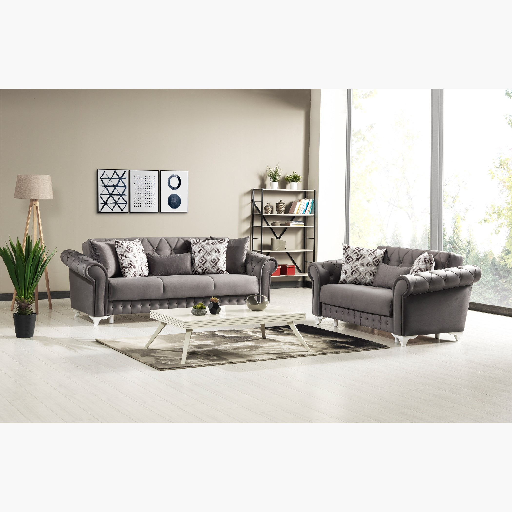 كنبة سرير مخمليّة 3 مقاعد مع 5 وسائد من كارين-hbxlivingroom-sofasandarmchairs-sofas-image-8