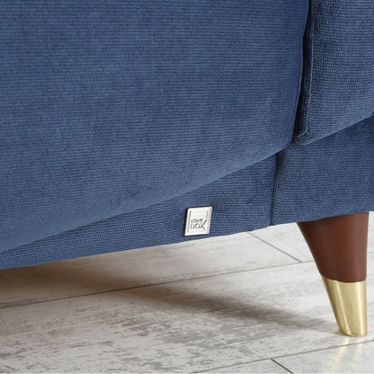 Lucy 1-Seater Velvet Sofa