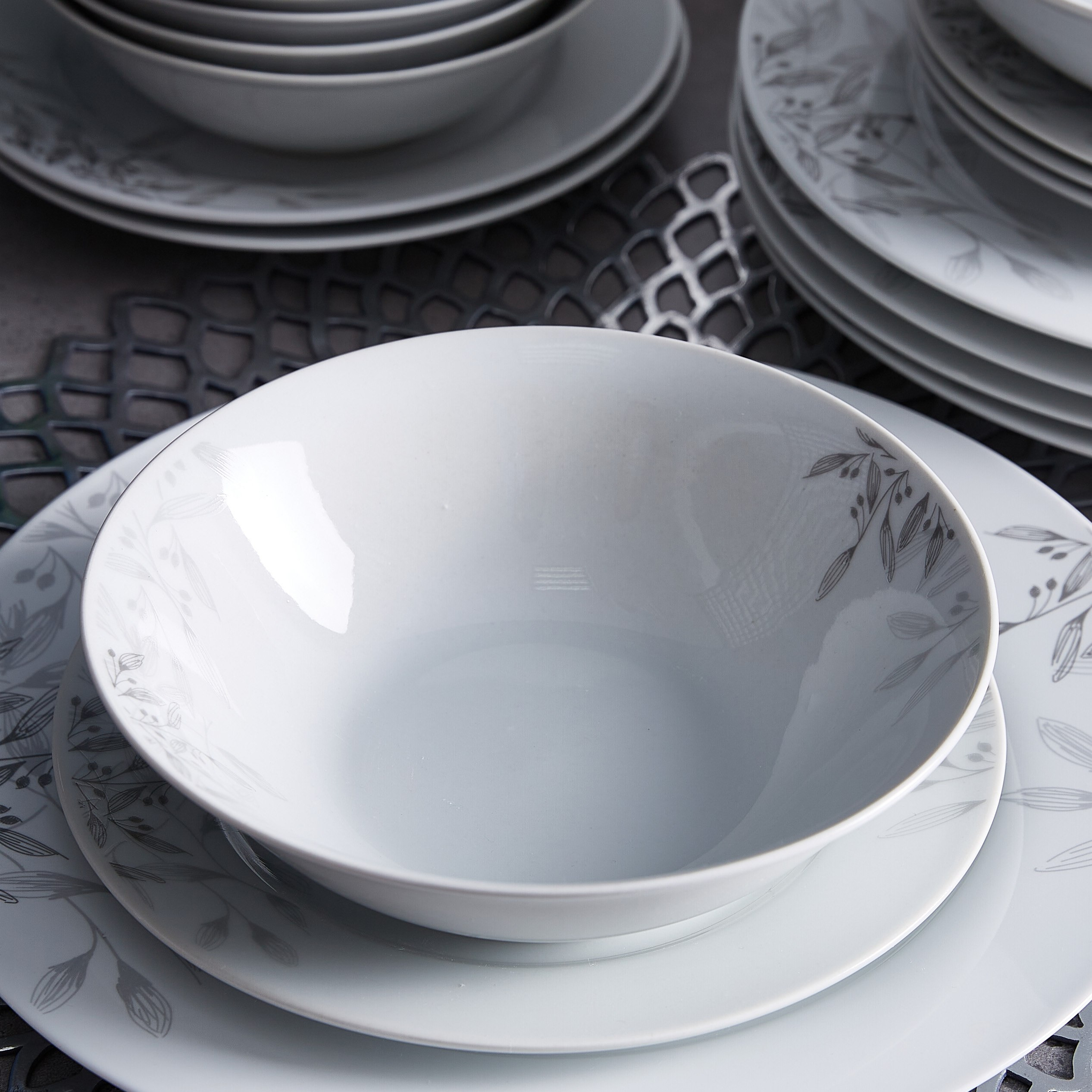 طقم مستلزمات مائدة بورسلين من ميستيك - 20 قطعة-hbxhomeware-hbxkitchen-image-2