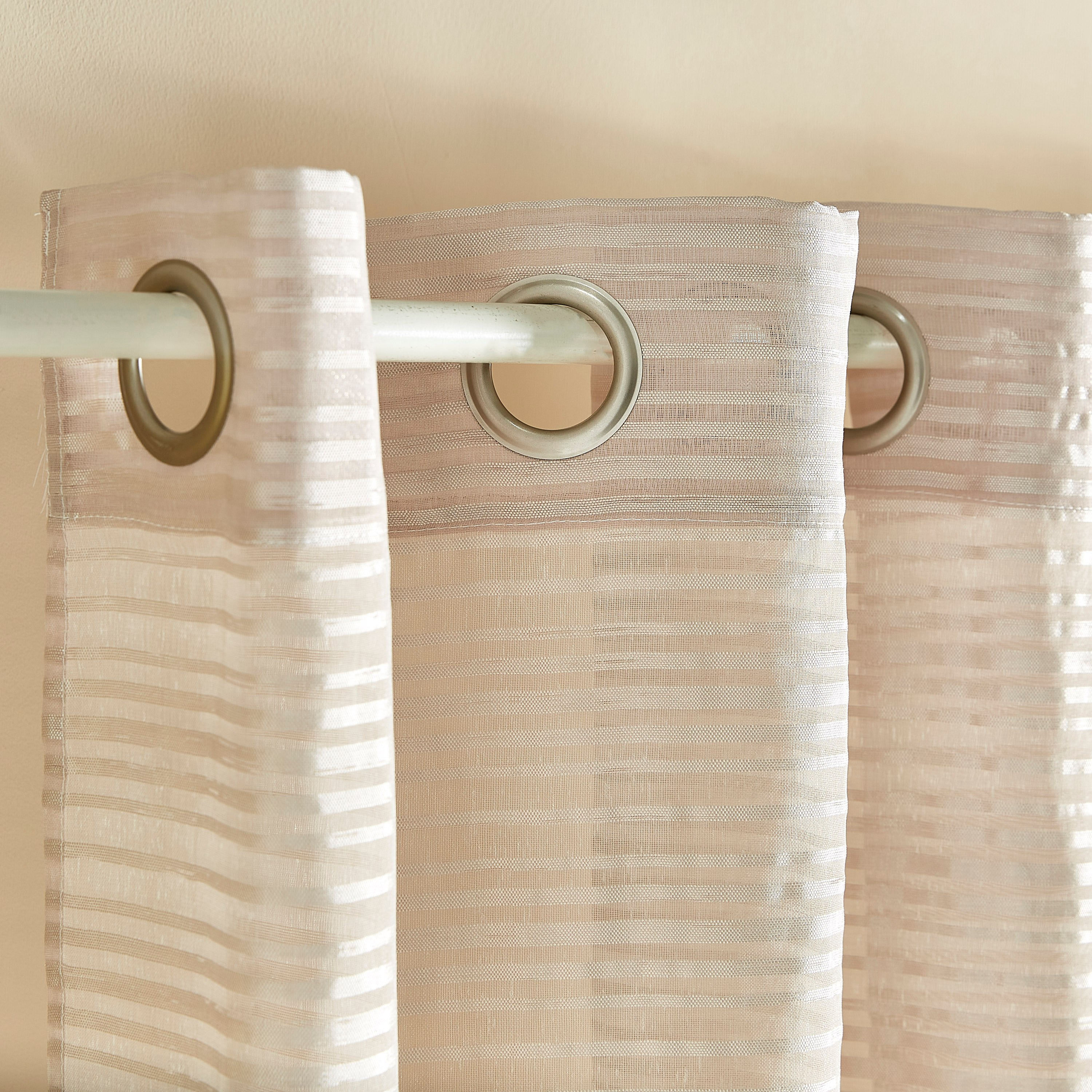 Leon Sheer Curtain Pair - 140x240 cm-hbxbedroom-windowcoverings-curtains-image-2