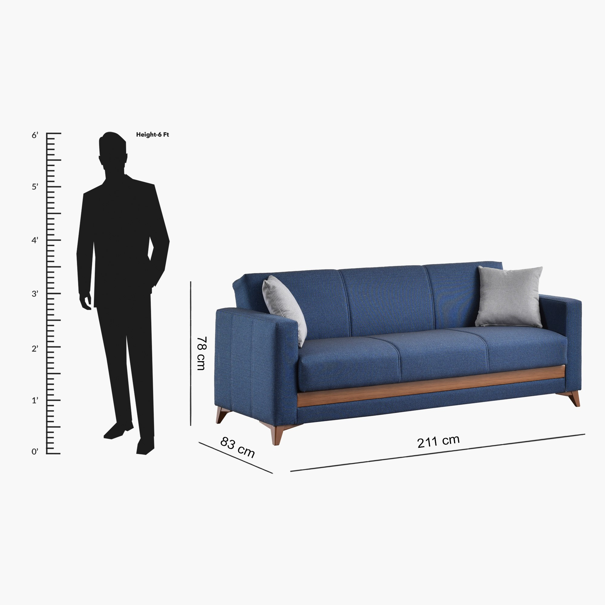 كنبة سرير 3 مقاعد بوسادتين ووحدة تخزين من ماجيستيك-hbxlivingroom-sofasandarmchairs-sofas-image-6