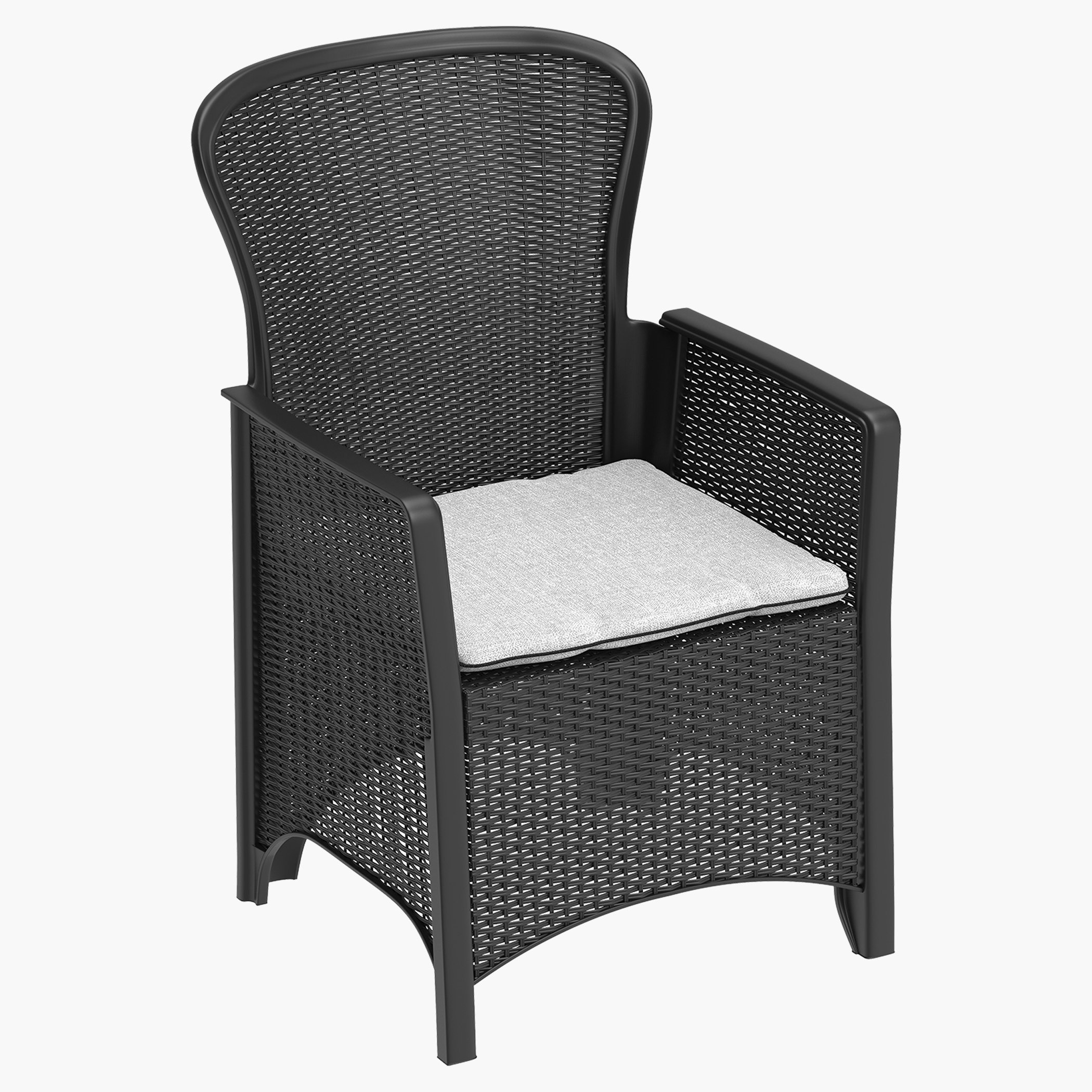 طقم شاي خوص مقعدين مع طاولة من سيدار-hbxdiningroom-diningtablesandsets-diningtables-twoseater-image-3