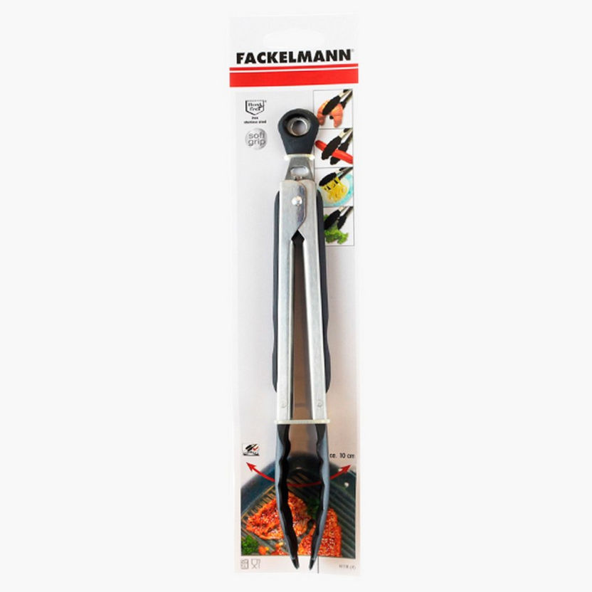 Fackelmann Stainless Steel Serving Tong-Kitchen Tools and Utensils-image-1
