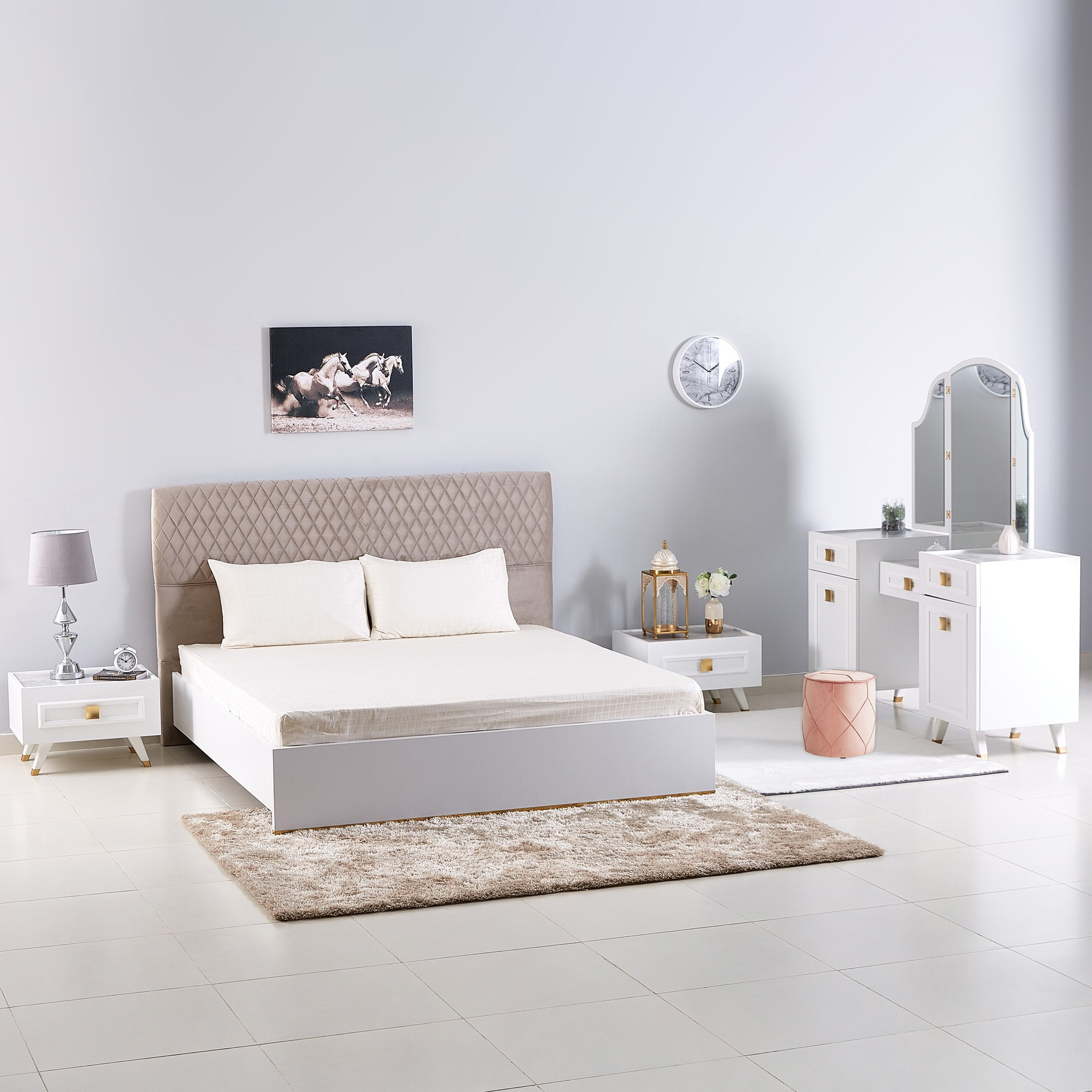 طقم غرفة نوم كينج 6 قطع من إيفانكا- 180x200 سم-hbxbedroom-bedsandbedsets-bedroomsets-king-image-1