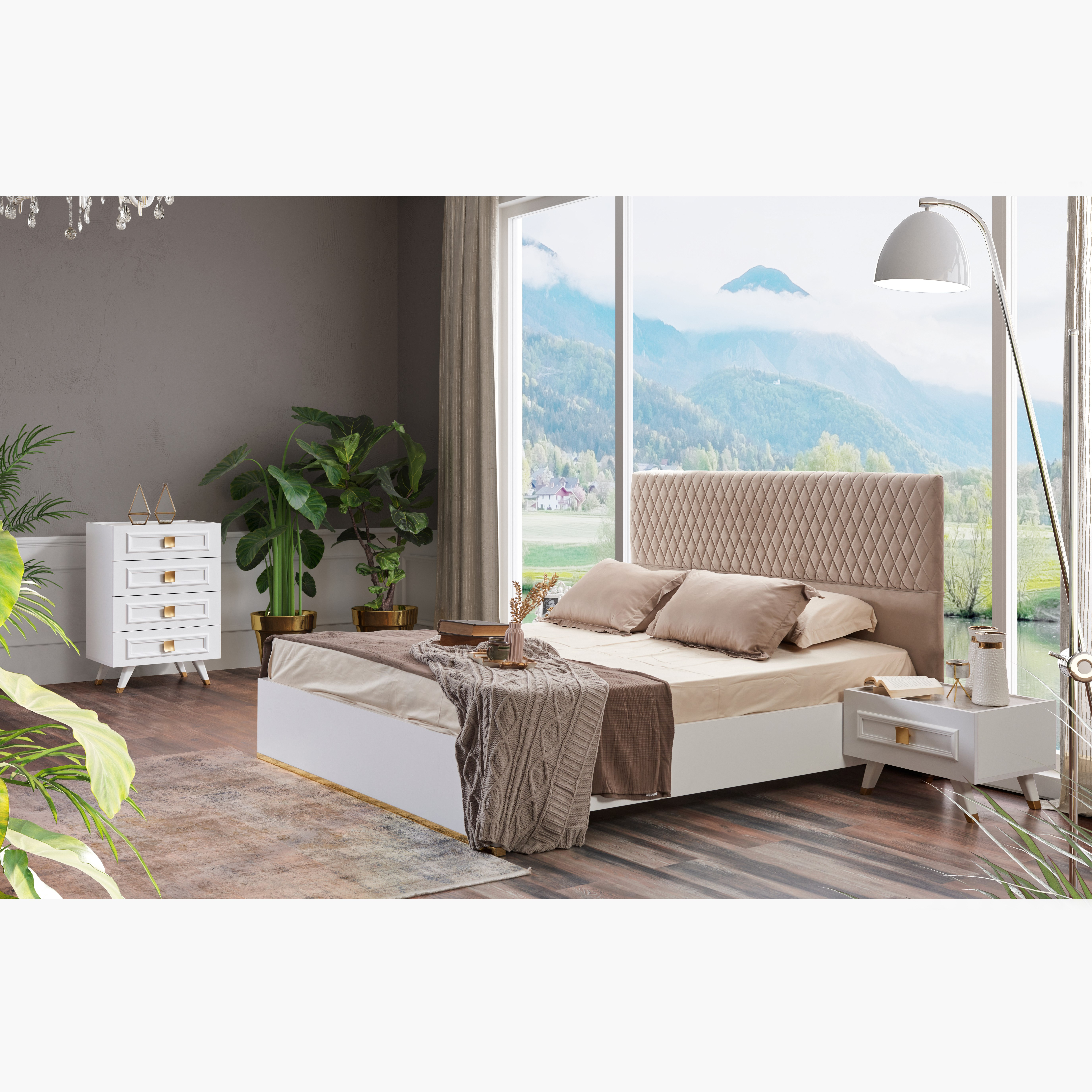 طقم غرفة نوم كينج 6 قطع من إيفانكا- 180x200 سم-hbxbedroom-bedsandbedsets-bedroomsets-king-image-19