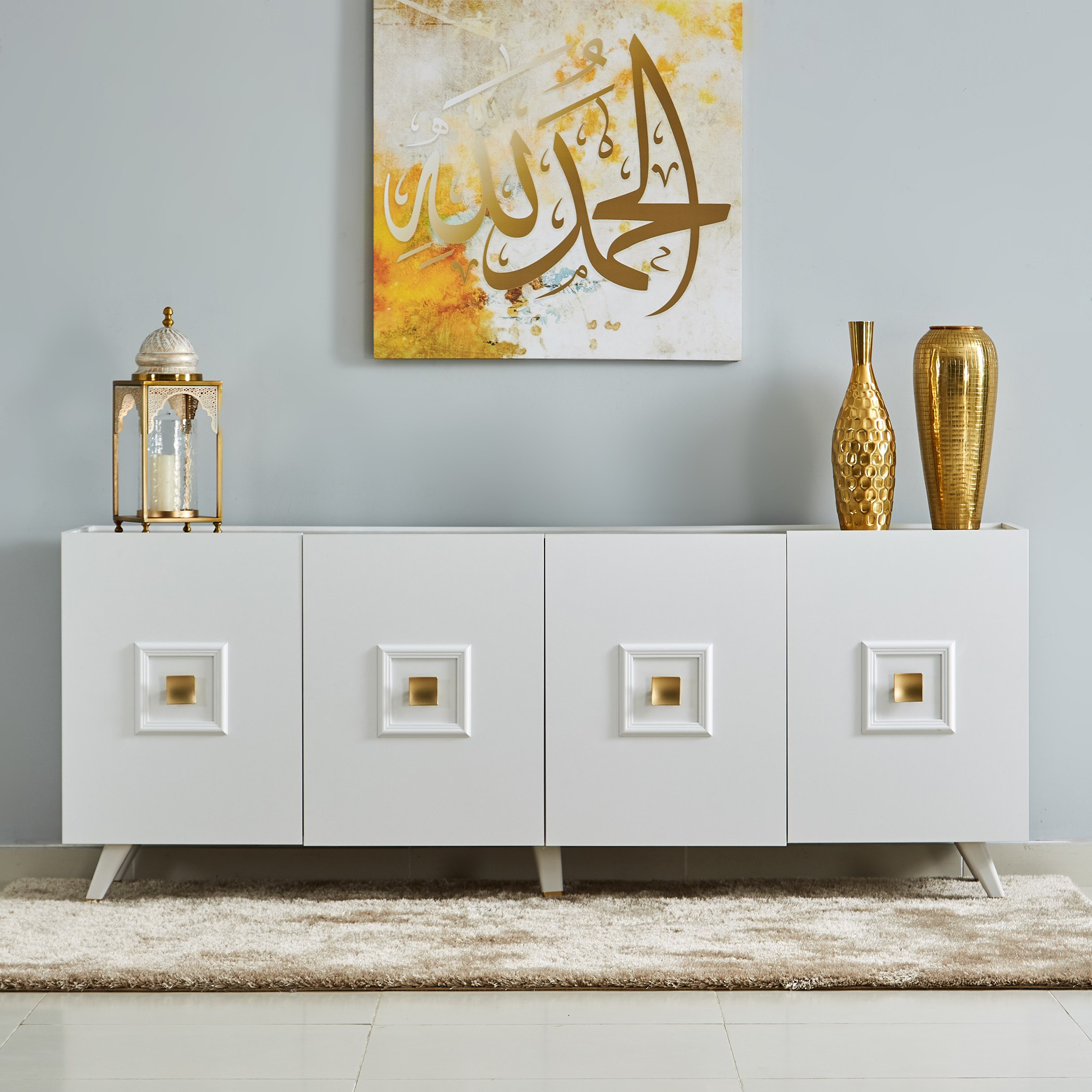 Ivanka 4-Door Sideboard-hbxfurniture-diningroom-buffetsandsideboards-image-2