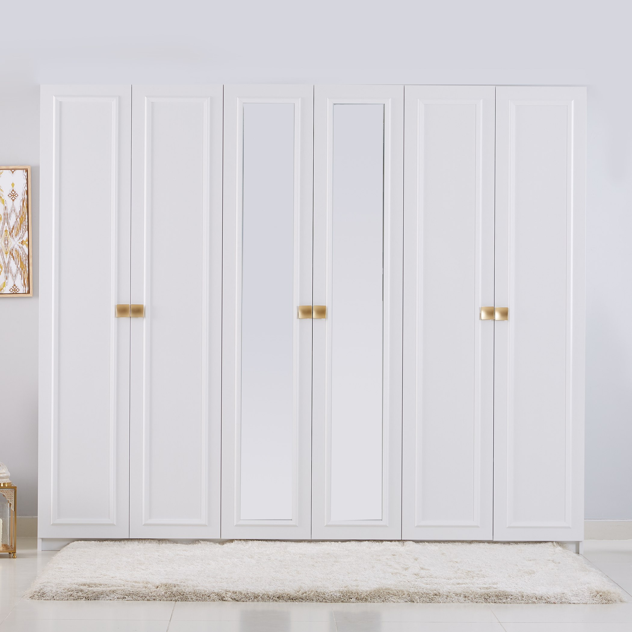 خزانة ملابس بـ6 أبواب مع مرآة من إيفانكا-hbxfurniture-wardrobes-image-2