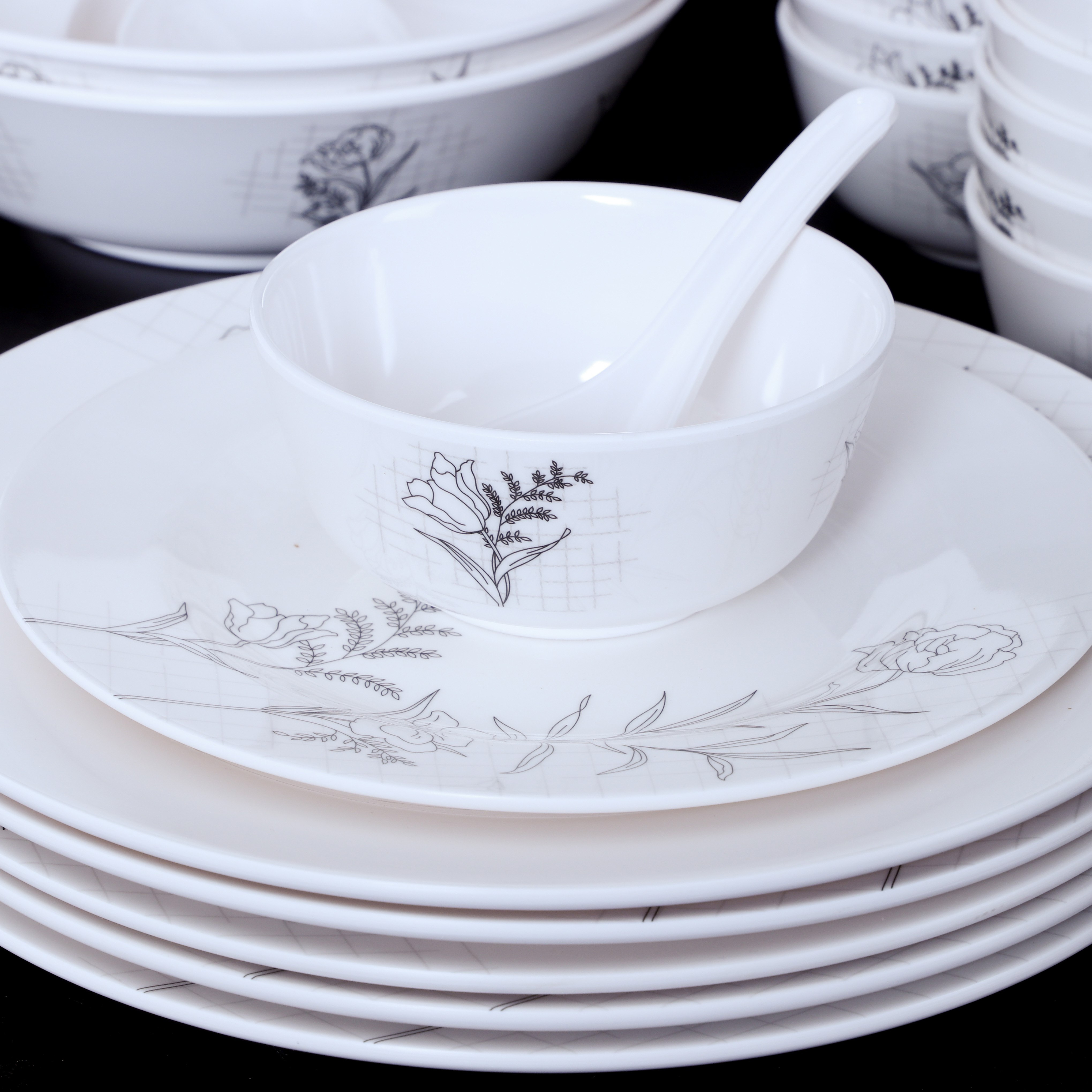 طقم مستلزمات مائدة 50 قطعة من روز ميراكل-hbxhomeware-hbxkitchen-image-4