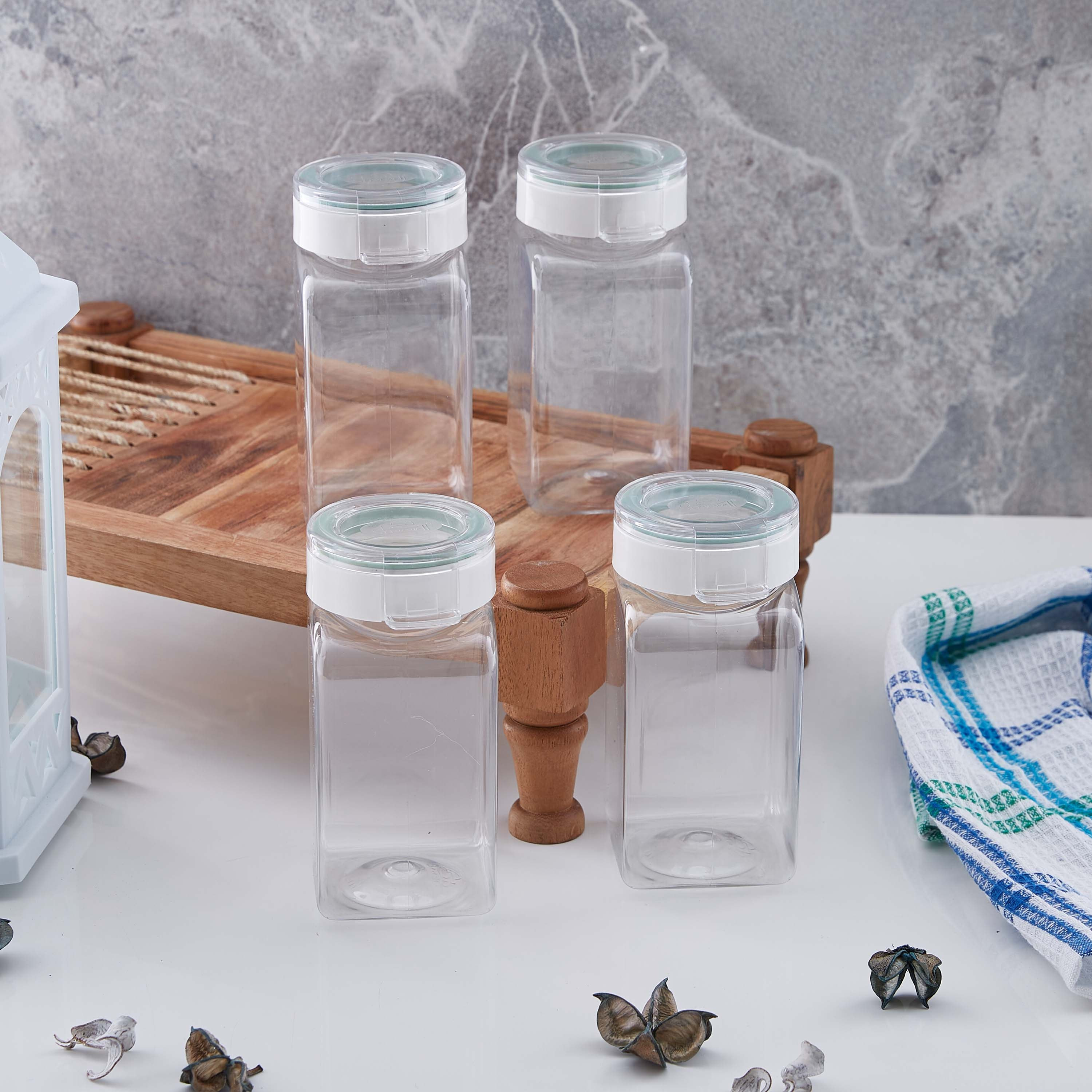 طقم حاويات 4 قطع من إيزي كليك - 500 مل-hbxhomeware-hbxkitchen-image-1