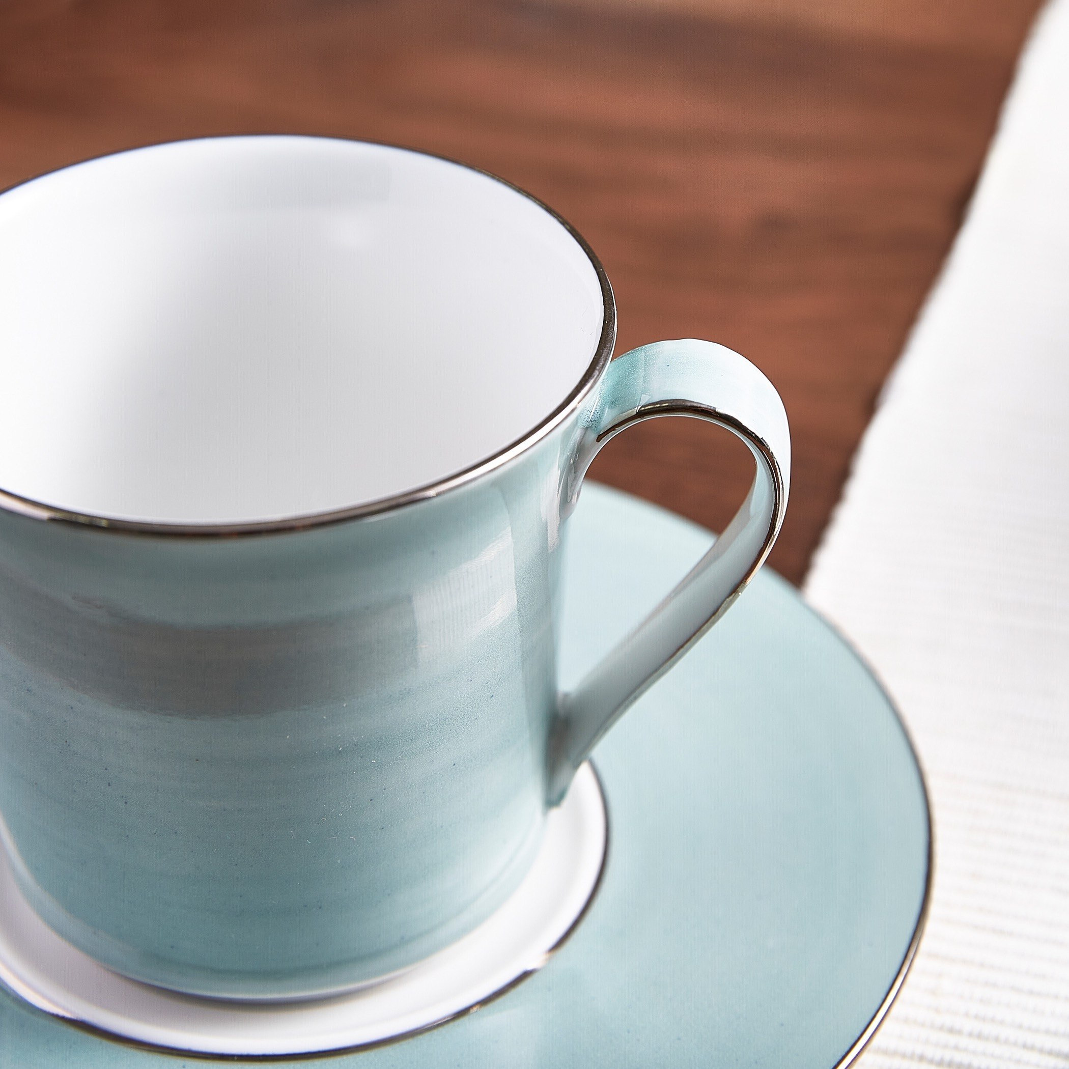 طقم فنجان شاي بصحن من إليجنت - 200 مل-hbxhomeware-hbxkitchen-image-3