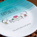 Happiness Printed Slogan Snack Plate - 23 cm-Serveware-thumbnail-1