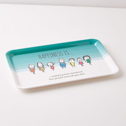 Happiness Printed Tray - 30 cm-Trays-image-3
