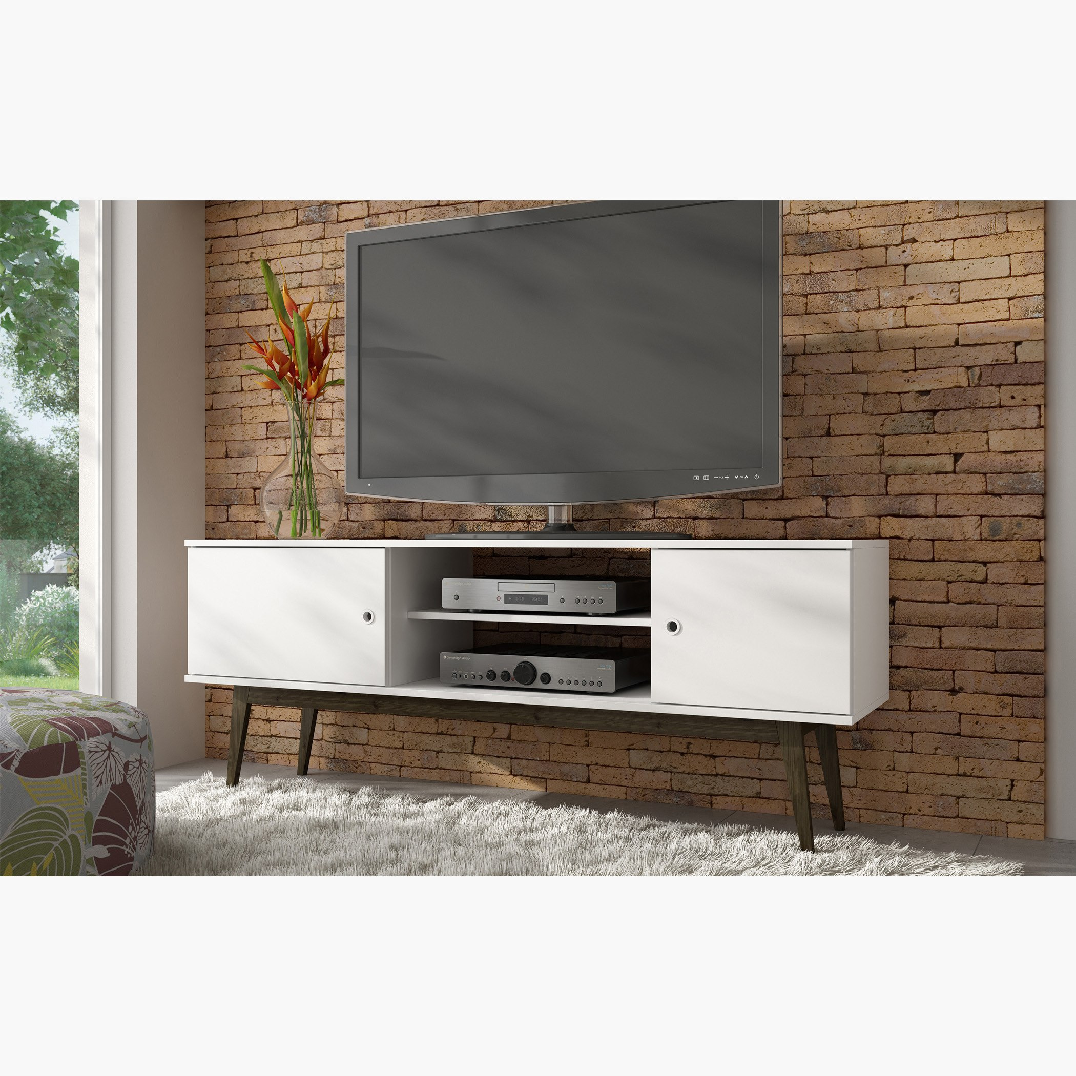 وحدة تلفزيون منخفضة ببابين للتلفزات حتى 50 بوصة من أوليندا-hbxlivingroom-mediaunitsandstorage-tvunits-image-1