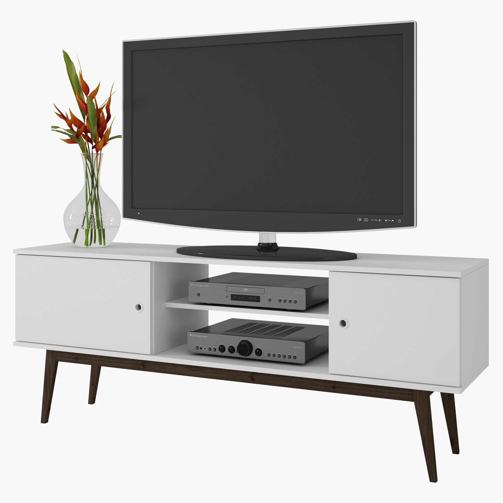 وحدة تلفزيون منخفضة ببابين للتلفزات حتى 50 بوصة من أوليندا-hbxlivingroom-mediaunitsandstorage-tvunits-image-2