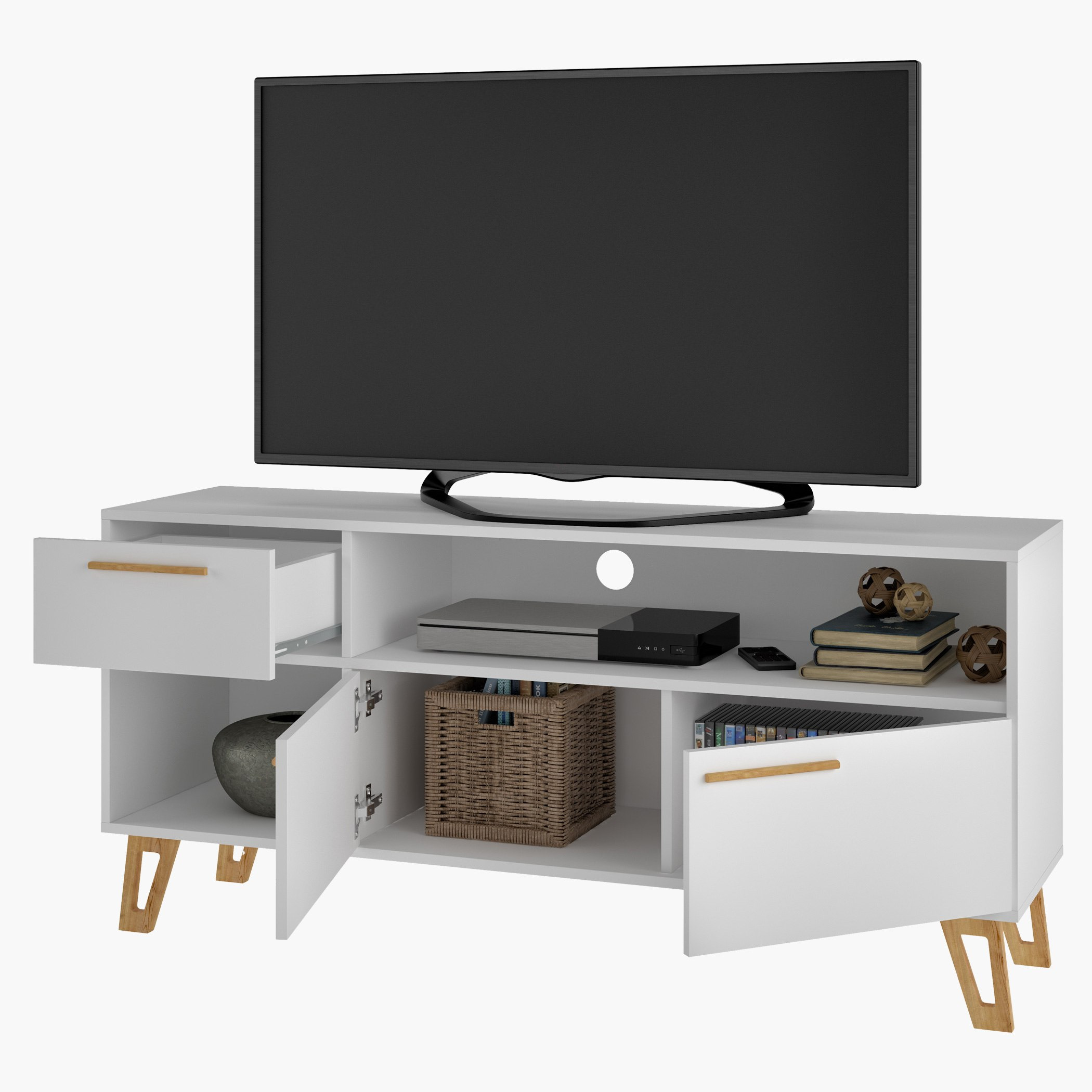 وحدة تليفزيون منخفضة لأجهزة حتى 50 بوصة من سالفادور-hbxlivingroom-mediaunitsandstorage-tvunits-image-2