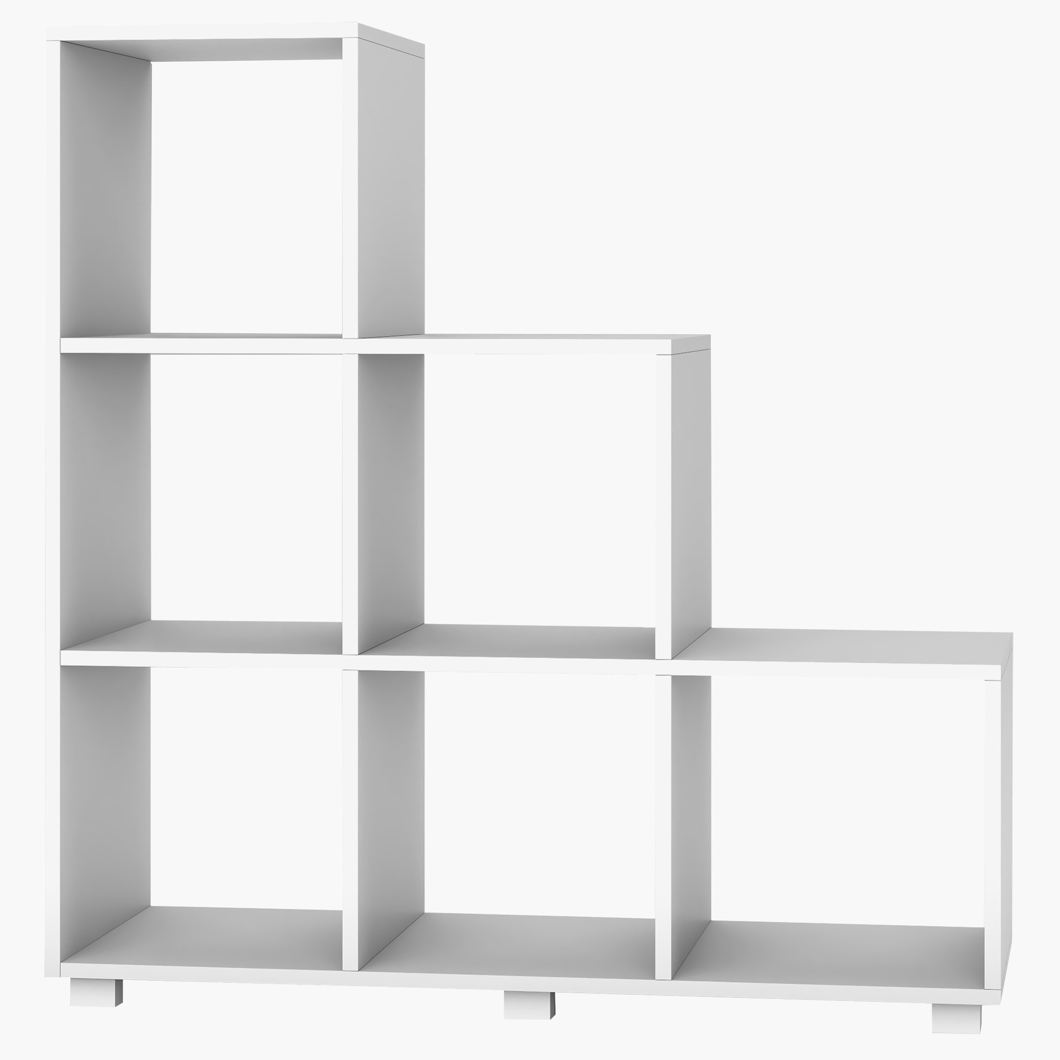 Olinda Bookcase with 6 Shelves - 98x92x30 cm-hbxfurniture-office-bookcases-image-3