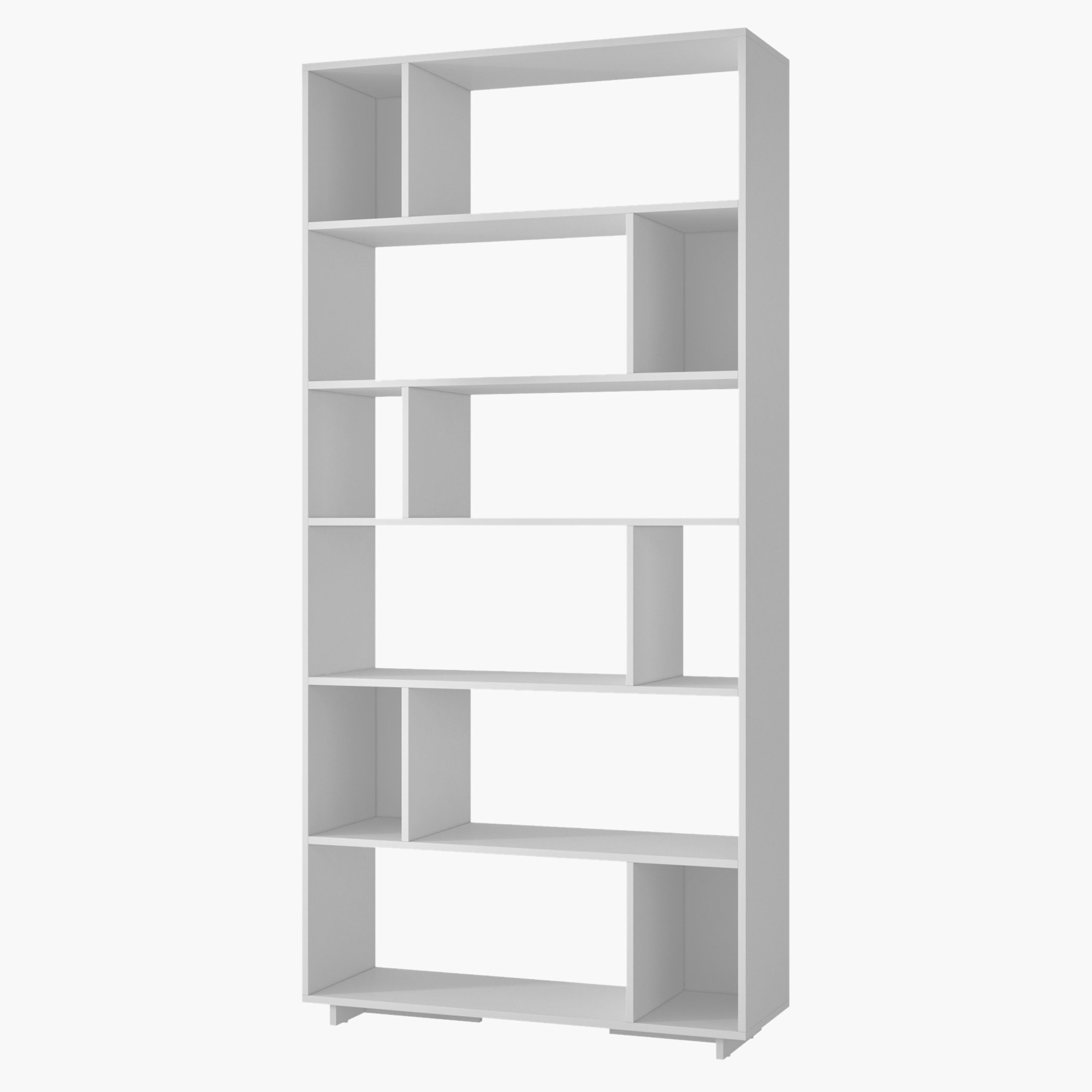 Olinda Bookcase with 12 Shelves-hbxfurniture-office-bookcases-image-2