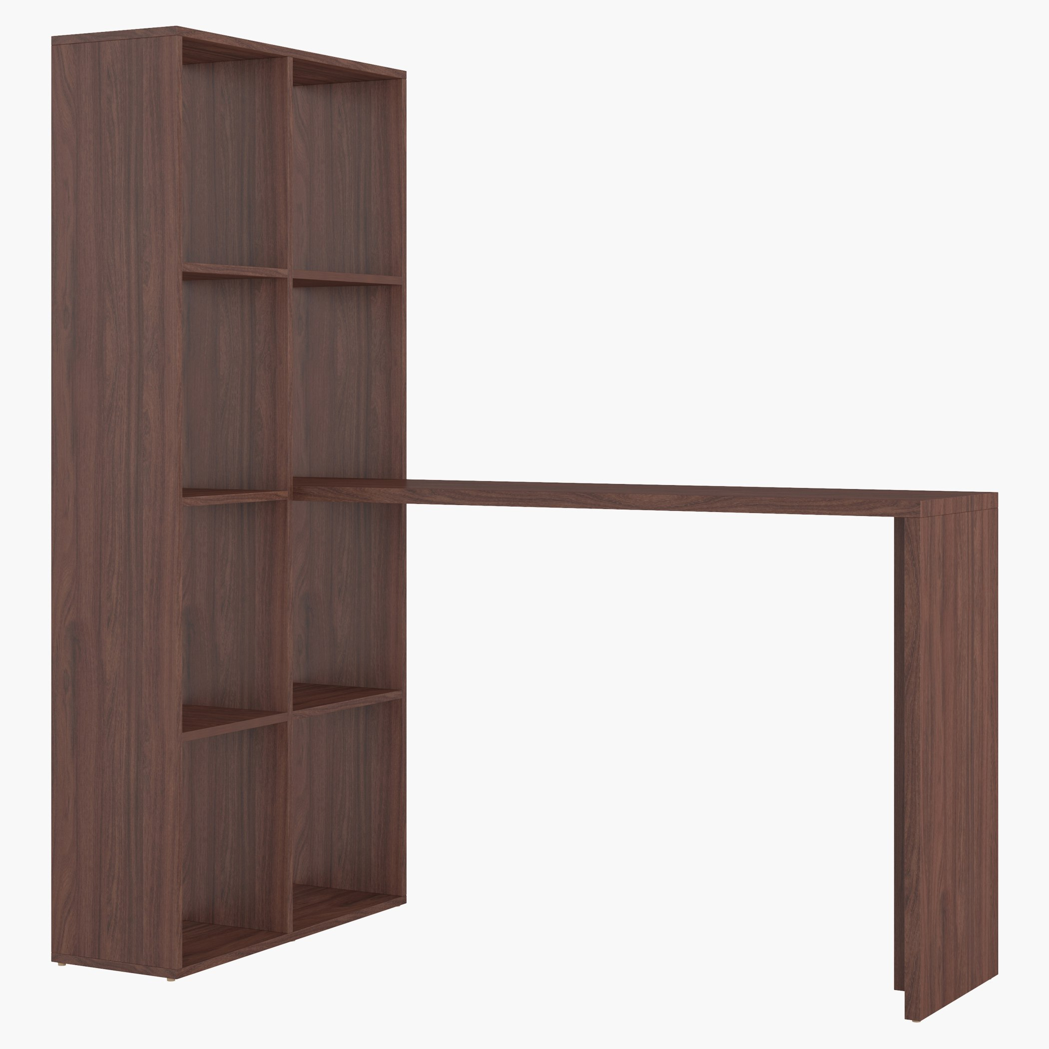 Enzo Bookcase with Study Desk-hbxfurniture-office-desks-image-3