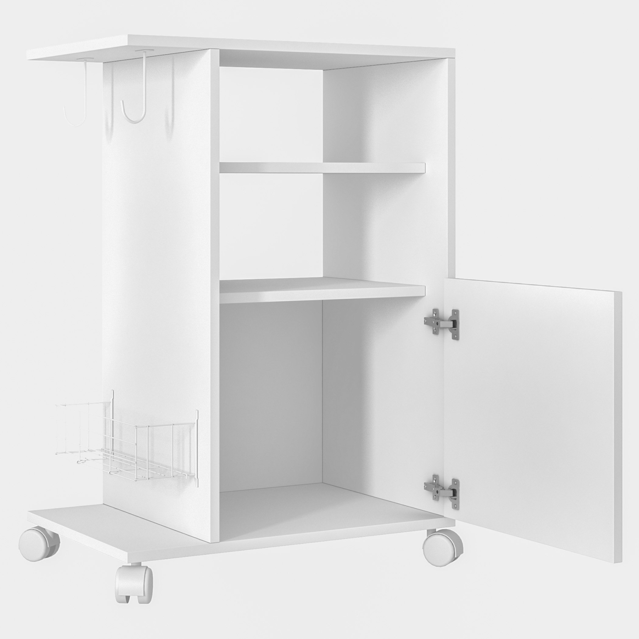 حامل ميكروويف مطبخي بباب واحد من أوليندا-hbxfurniture-diningroom-buffetsandsideboards-image-4