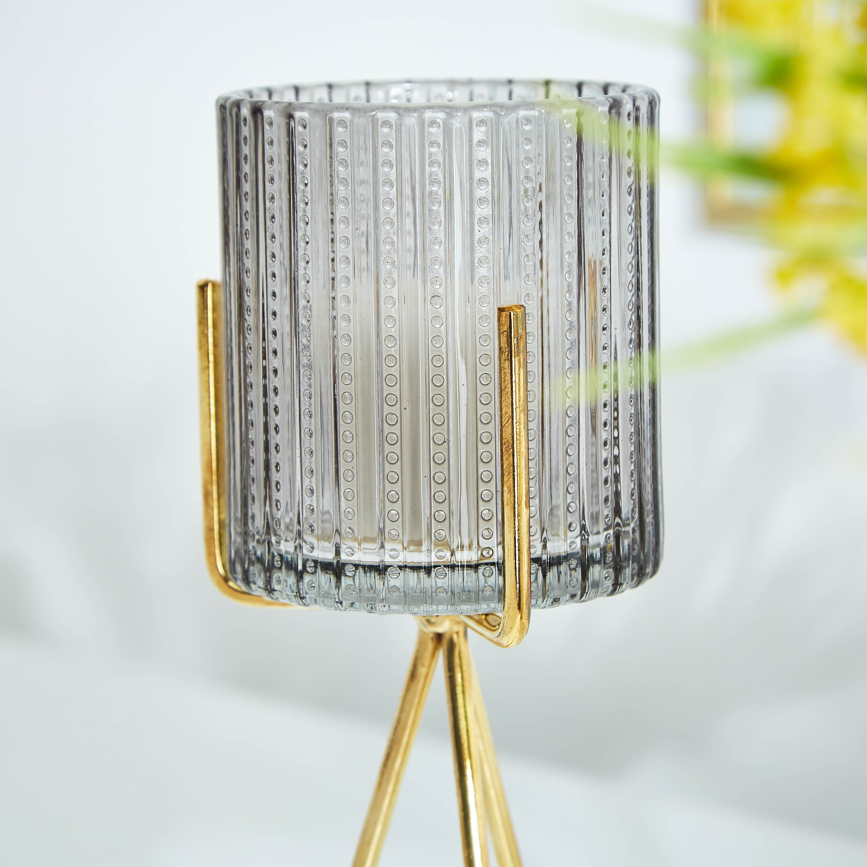 حامل شموع زجاجي بحامل من كلايد-hbxlivingroom-decorandaccessories-candleholders-image-3