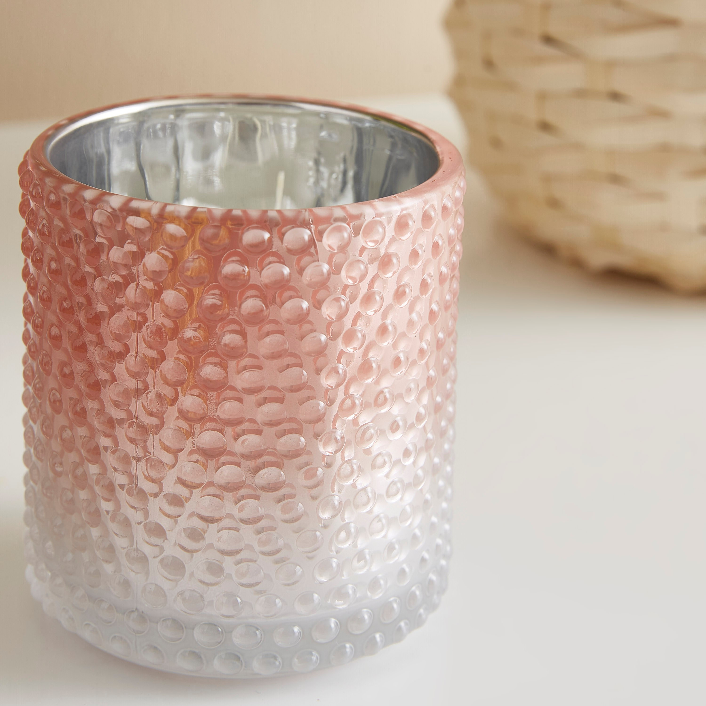 حامل شموع زجاجي من كلايد - 9 سم-hbxlivingroom-decorandaccessories-candleholders-image-3