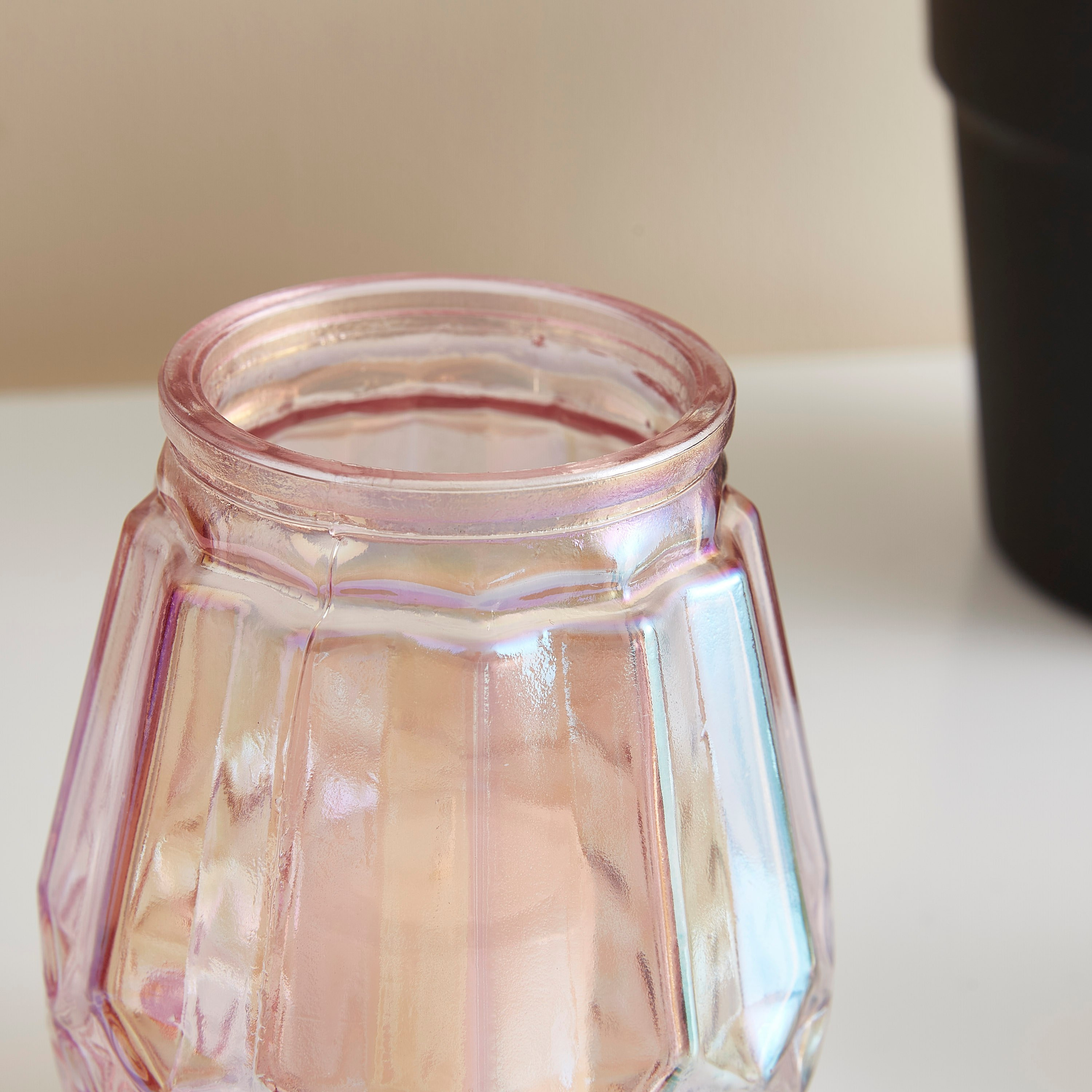 حامل شموع زجاجي من كلايد - 13 سم-hbxlivingroom-decorandaccessories-candleholders-image-3