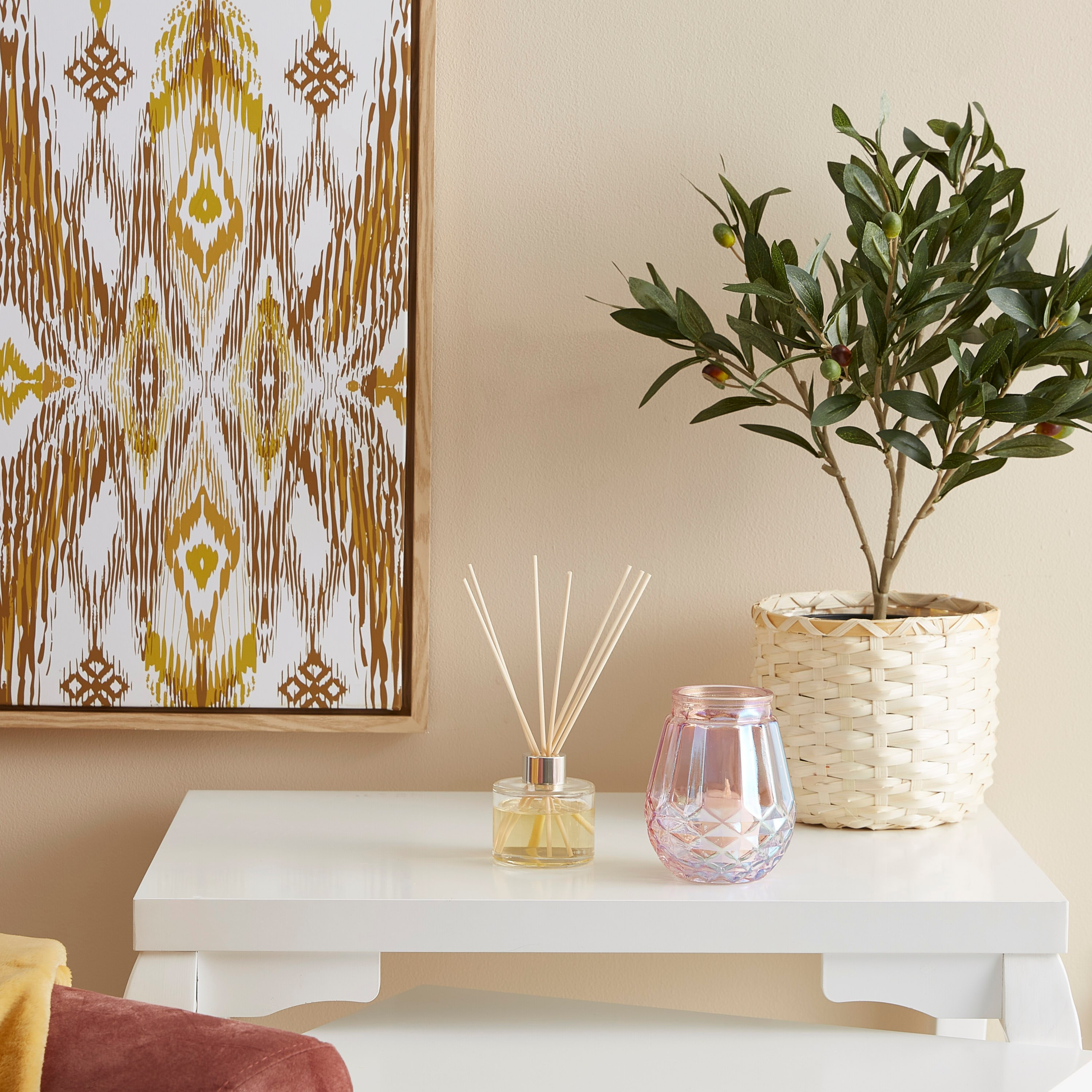 حامل شموع زجاجي من كلايد - 13 سم-hbxlivingroom-decorandaccessories-candleholders-image-4