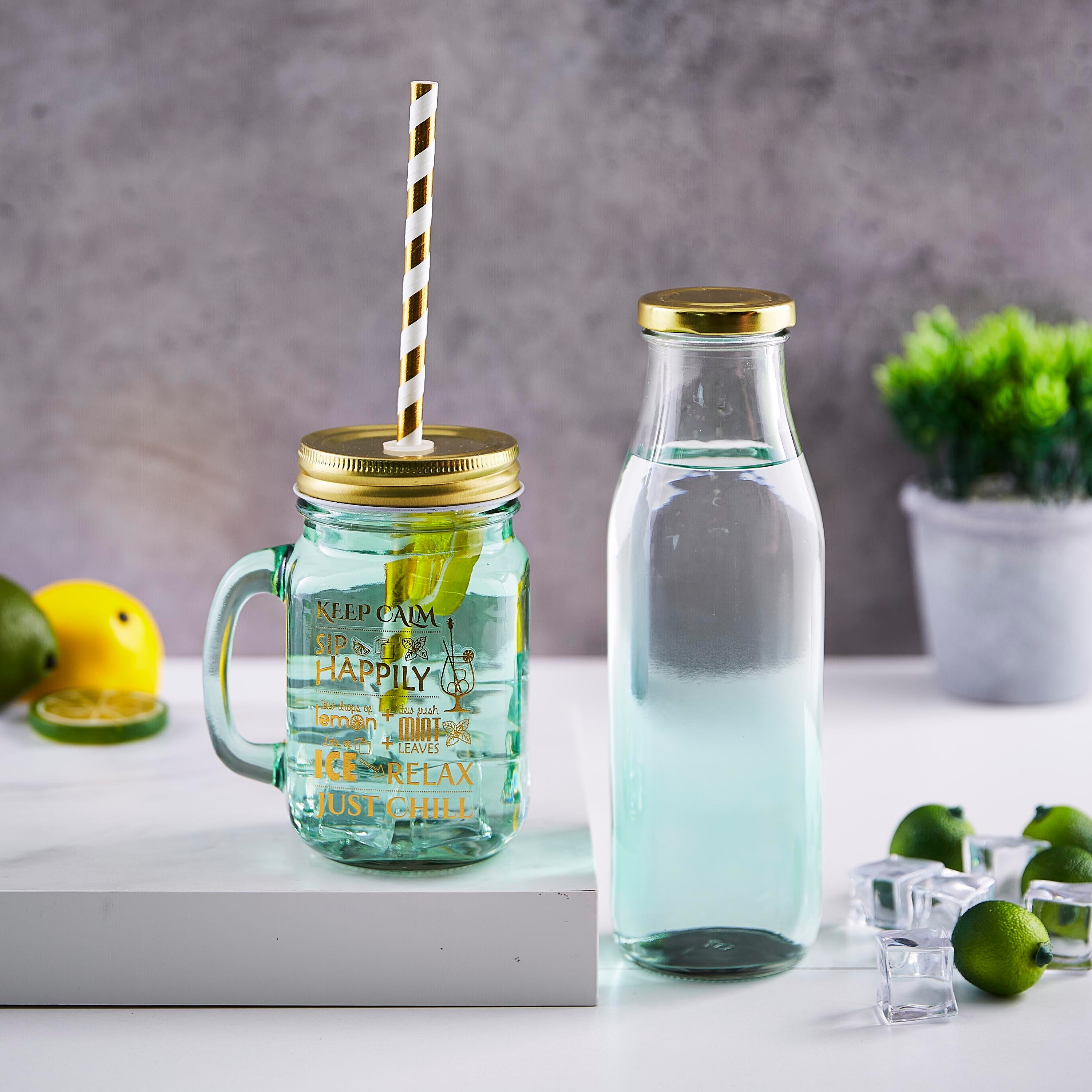Bellissimo Mason Jar - 450 ml-hbxhomeware-hbxkitchen-image-4