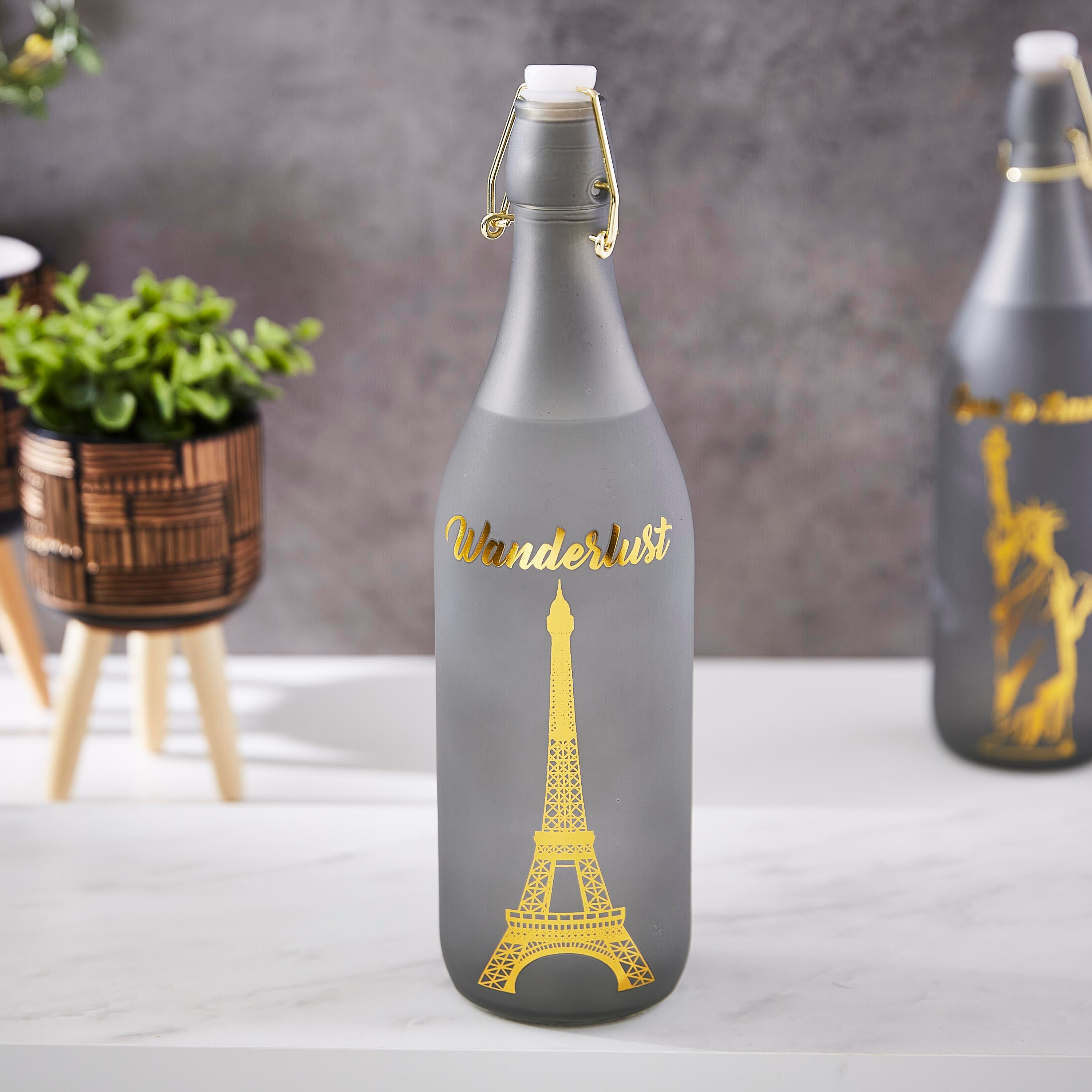 قارورة برج إيفل معتّمة من بيليسيمو - 1 لتر-hbxhomeware-diningandtabletop-bottles-image-1