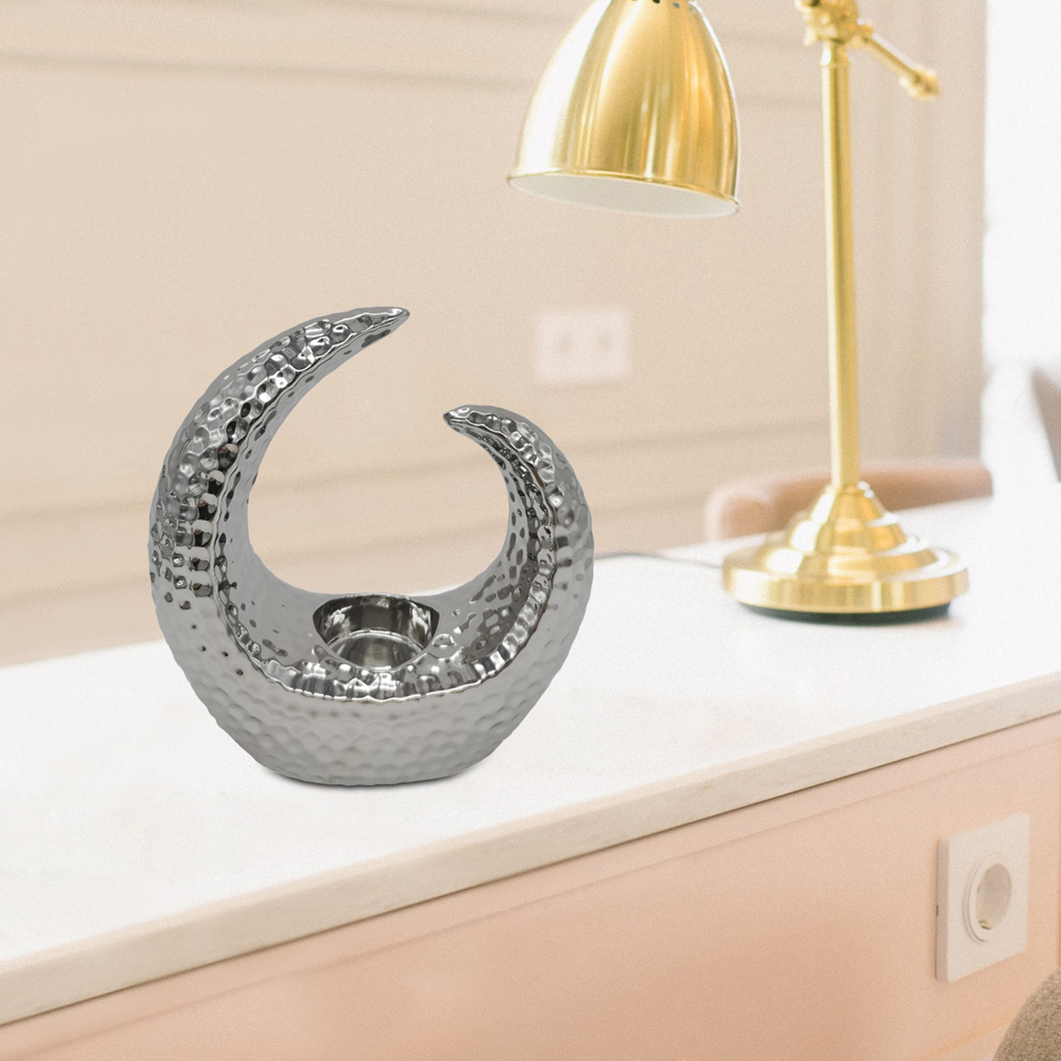 Casa Ceramic Tealight Holder-hbxlivingroom-decorandaccessories-candleholders-image-1