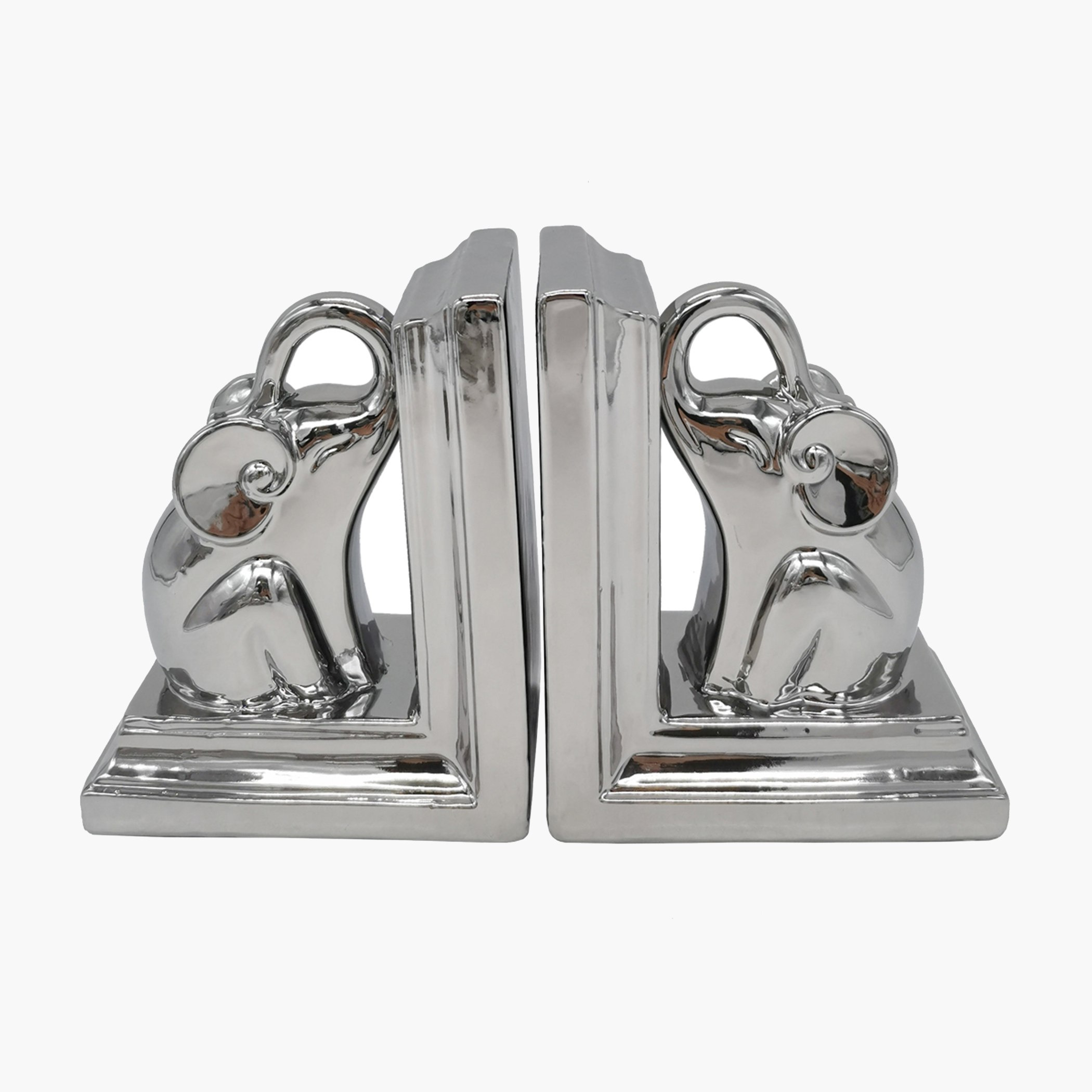Casa Ceramic Elephant Book Ends-hbxhomeware-homedecor-figurinesandornaments-image-2