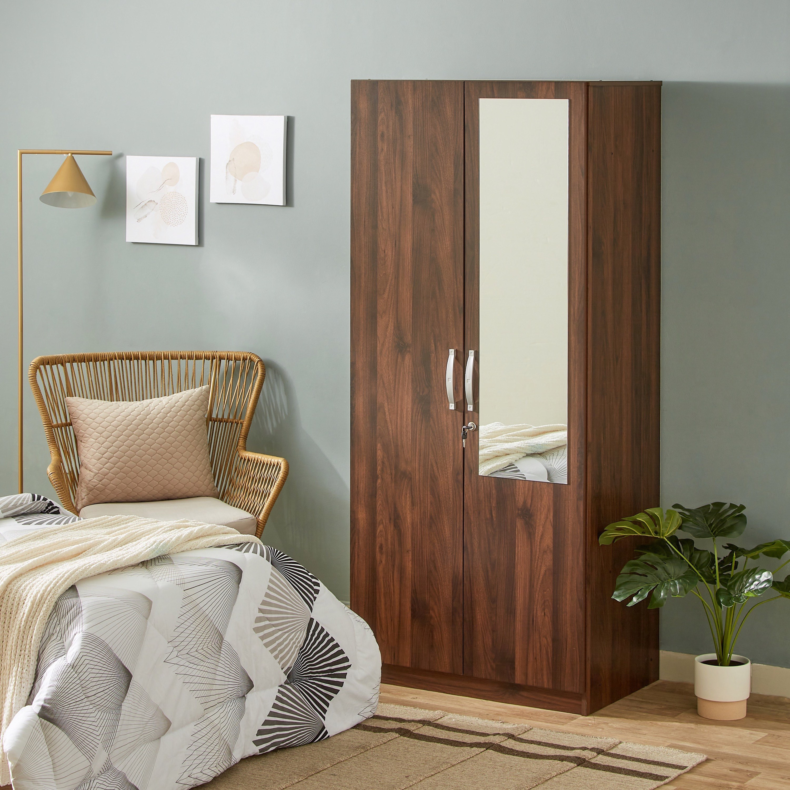 خزانة ملابس ببابين ومرآة من كولتورب-hbxfurniture-wardrobes-image-8
