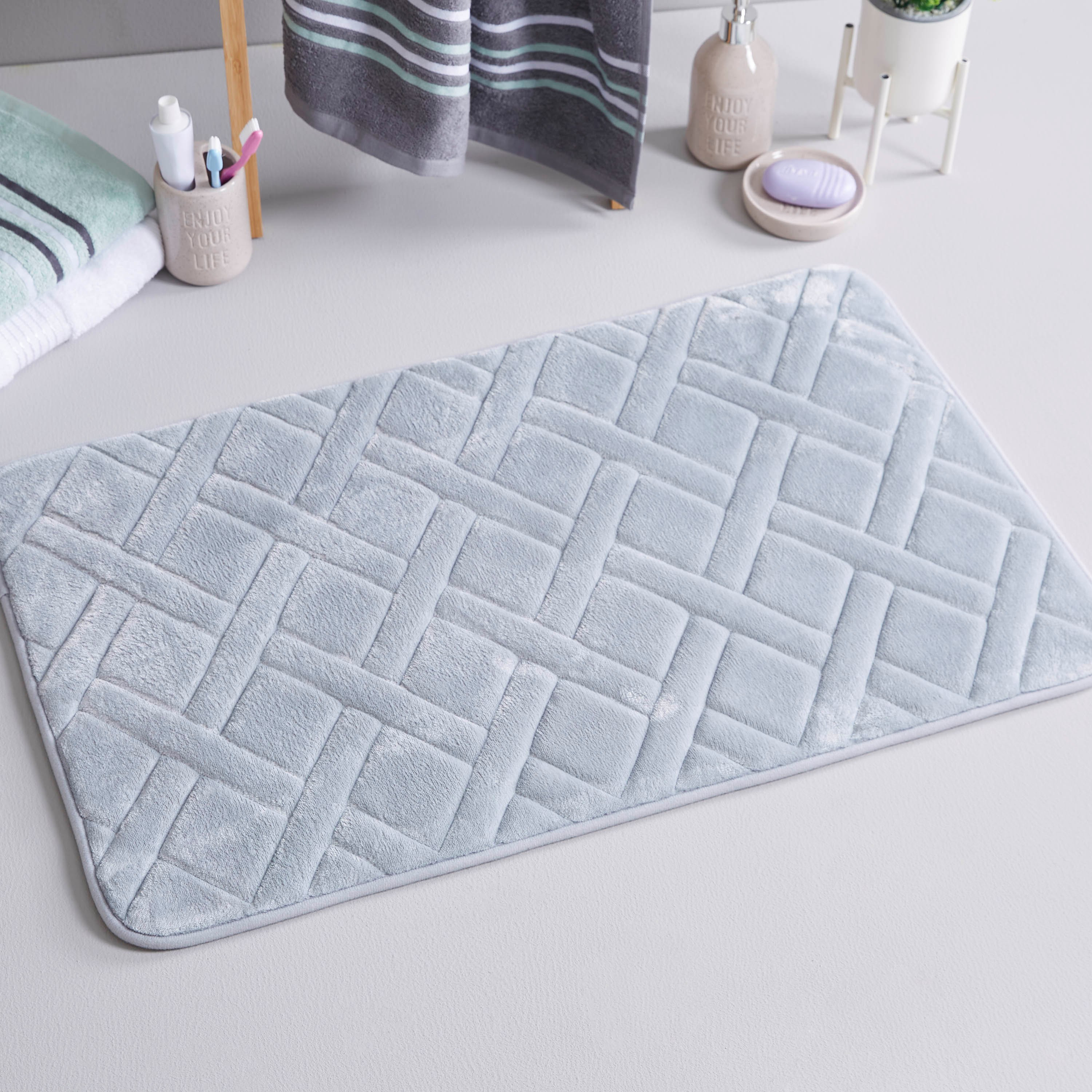 Essential Memory Foam Bath Mat - 50x80 cm-PROMO_HB_AE_B1G1_250925-image-1