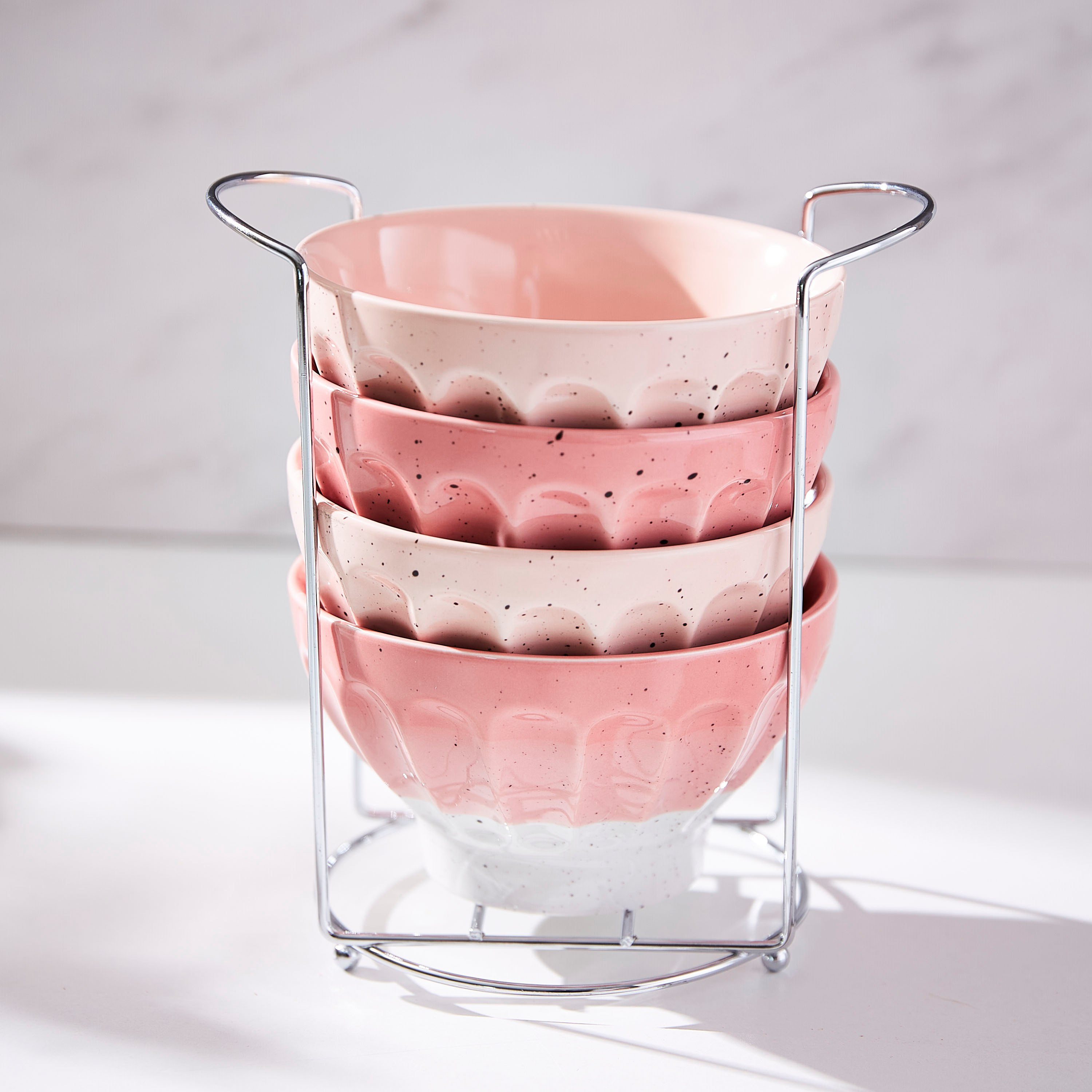 طقم أوعية سيراميك قابلة للتكديس 5 قطع من جالكسيا-hbxdecorandfurnishings-tabletop-crockery-image-2