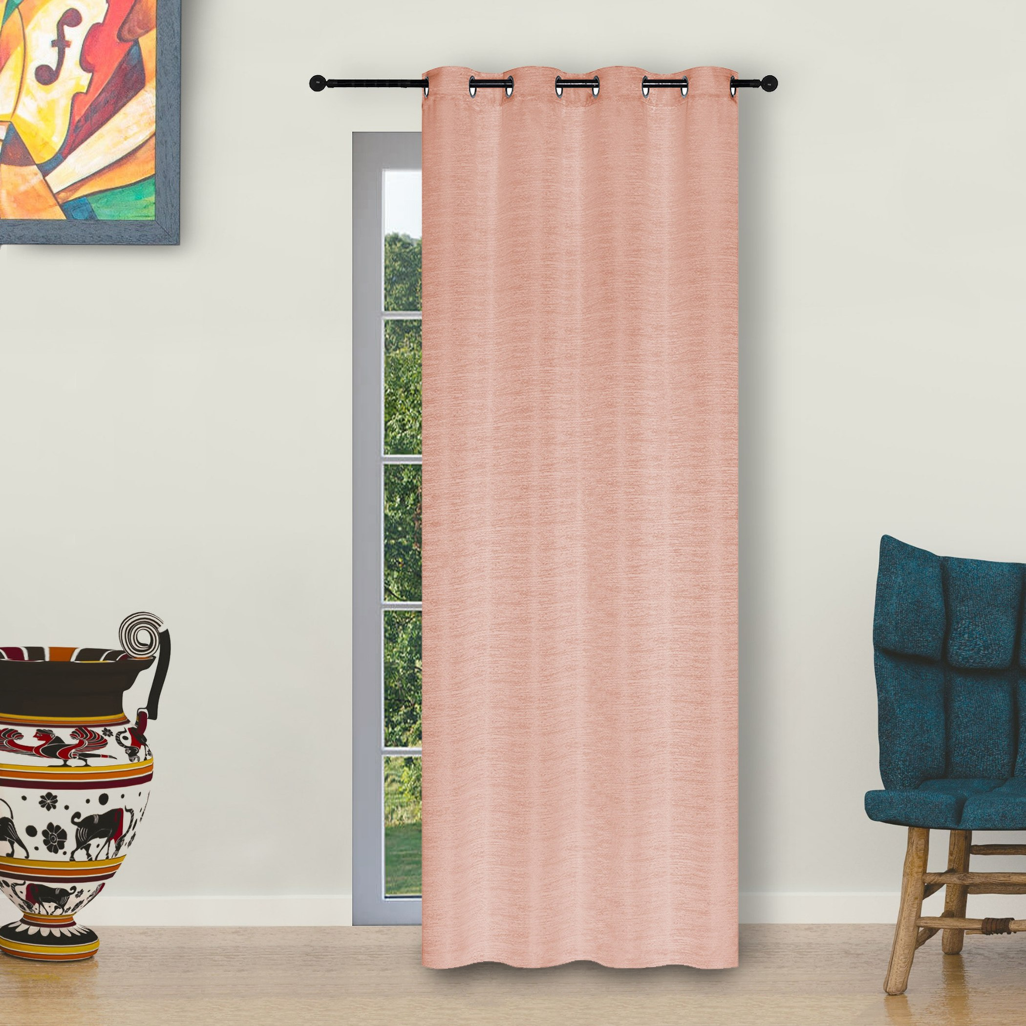Atlanta Single Curtain with Eyelets - 140x240 cm-PROMO_HB_AE_B1G1_250925-image-1