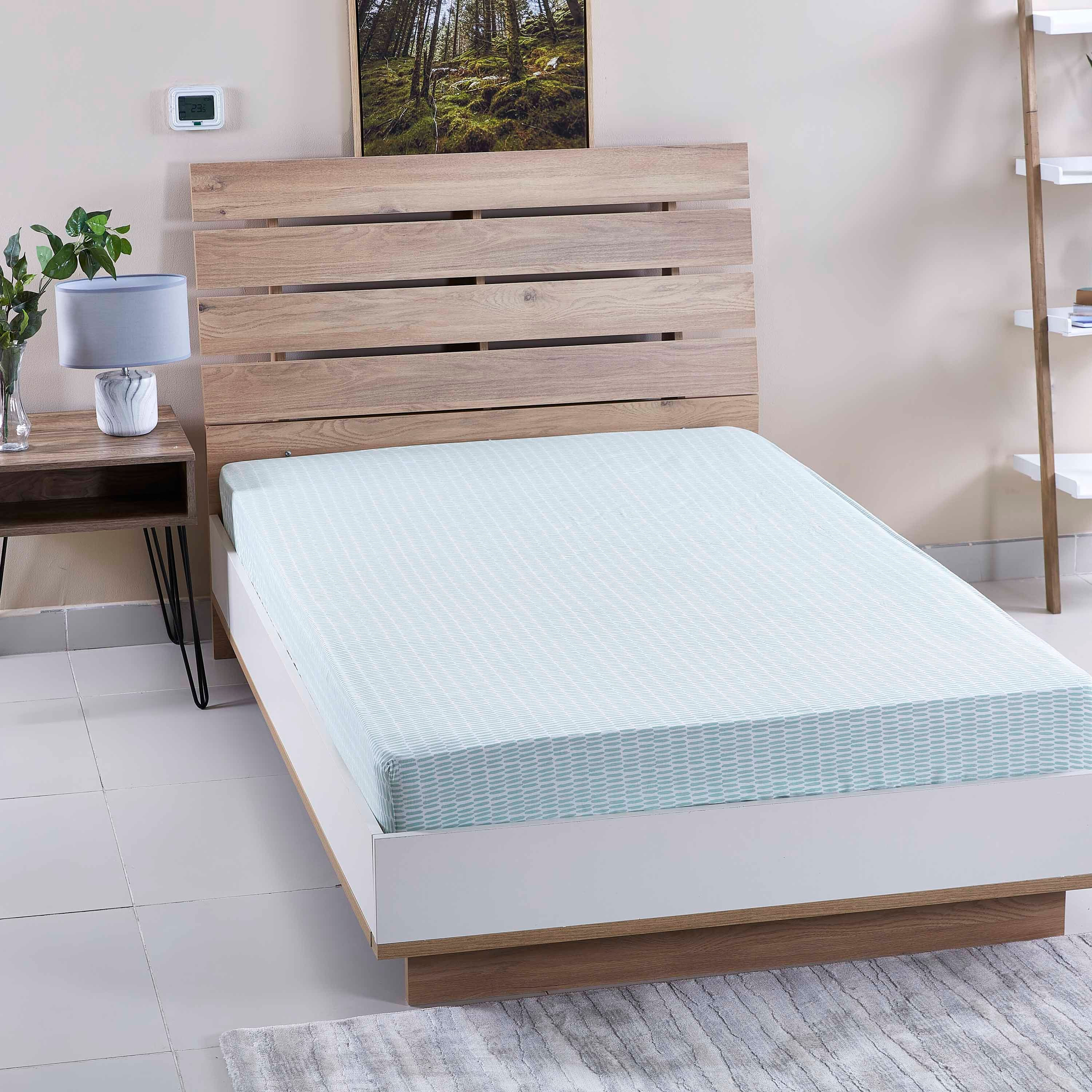 شرشف مطّاطي مزدوج من مارتن - 120×200 سم-hbxhomeware-hbxbedroom-image-1