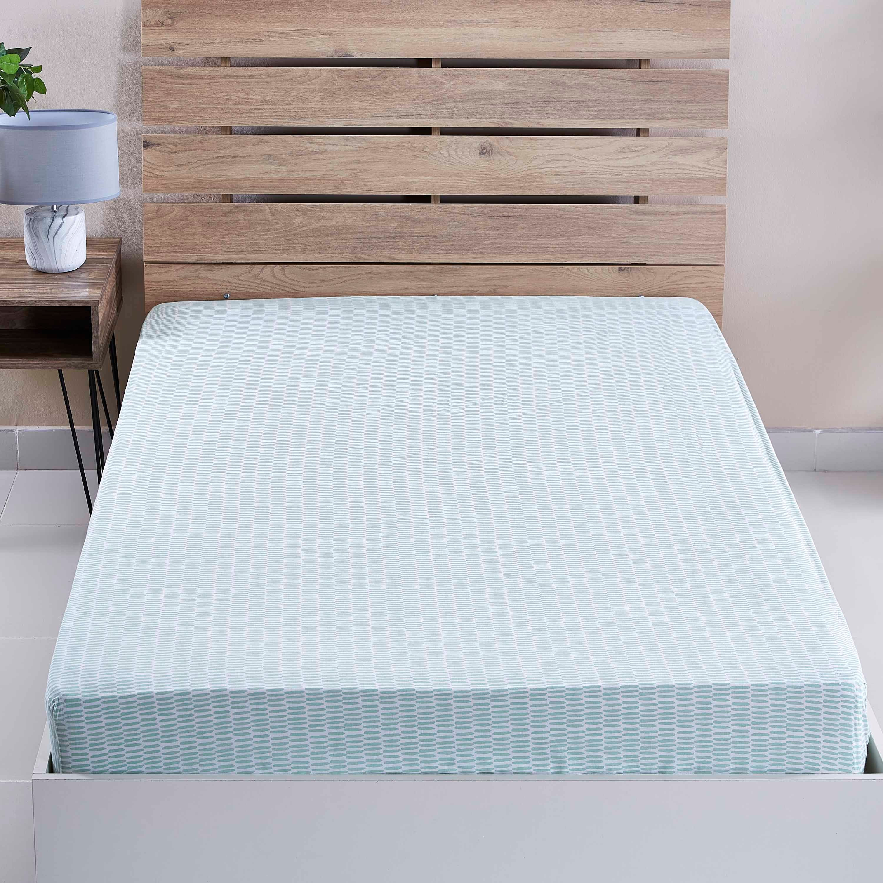 شرشف مطّاطي مزدوج من مارتن - 120×200 سم-hbxhomeware-hbxbedroom-image-2