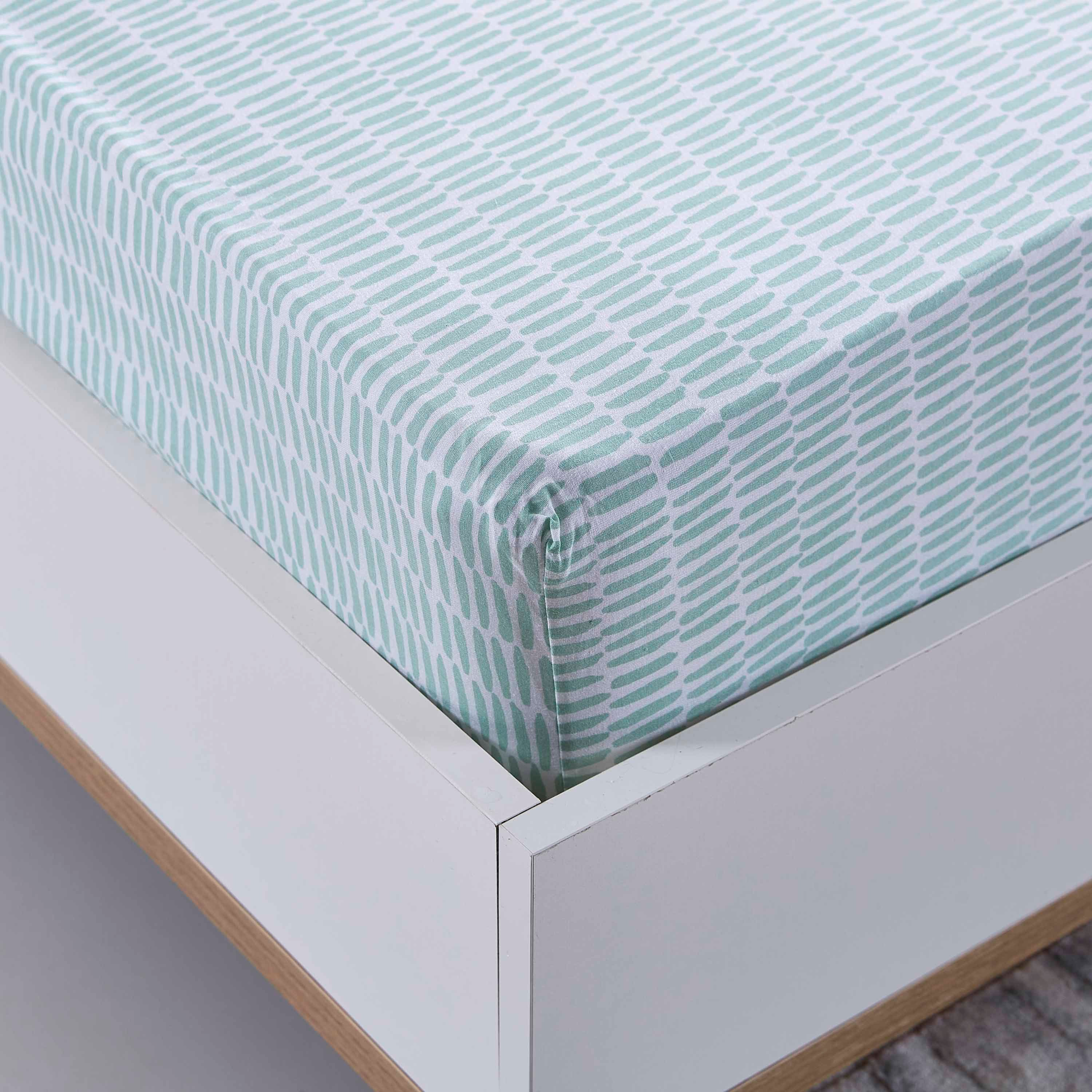 شرشف مطّاطي مزدوج من مارتن - 120×200 سم-hbxhomeware-hbxbedroom-image-3