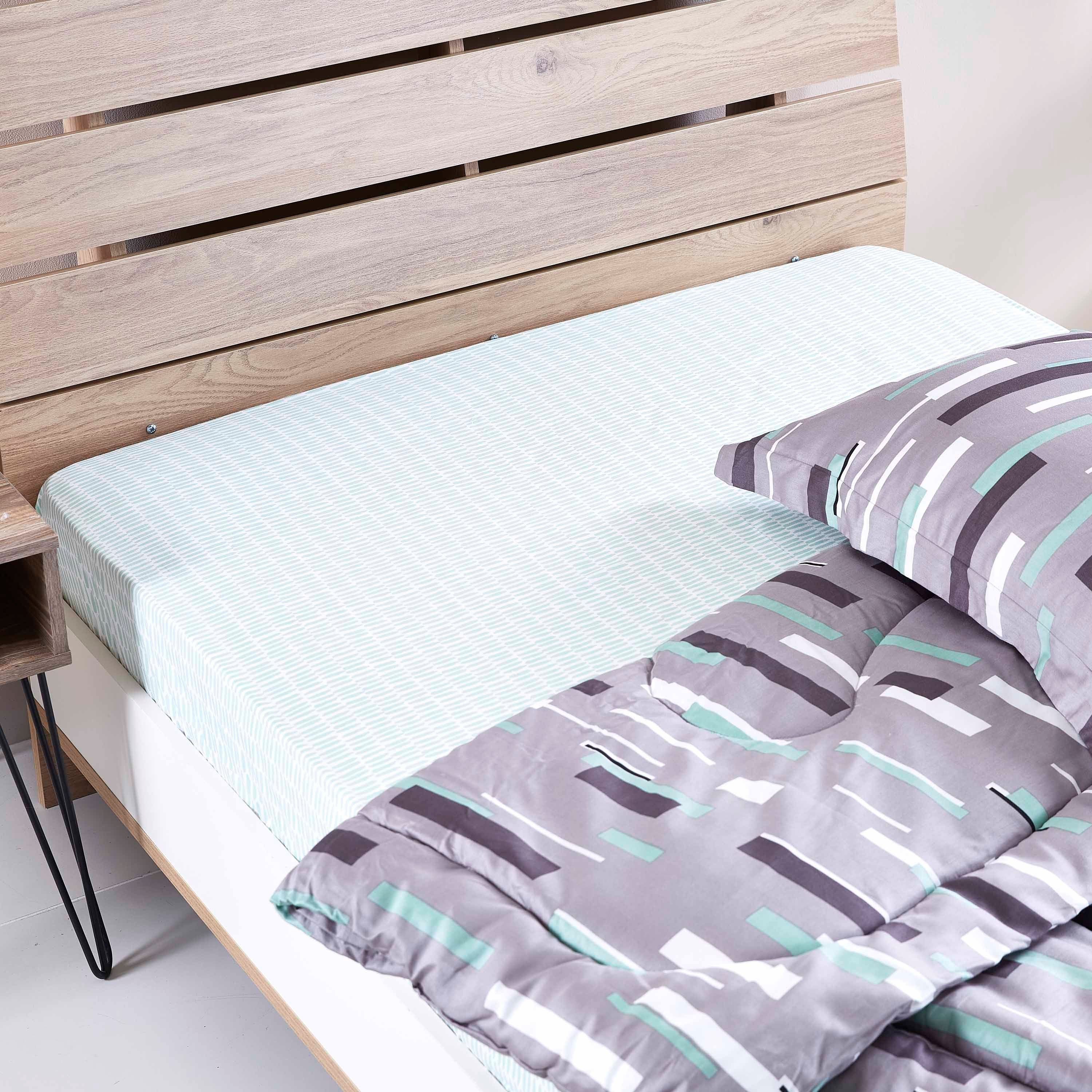 شرشف مطّاطي مزدوج من مارتن - 120×200 سم-hbxhomeware-hbxbedroom-image-5