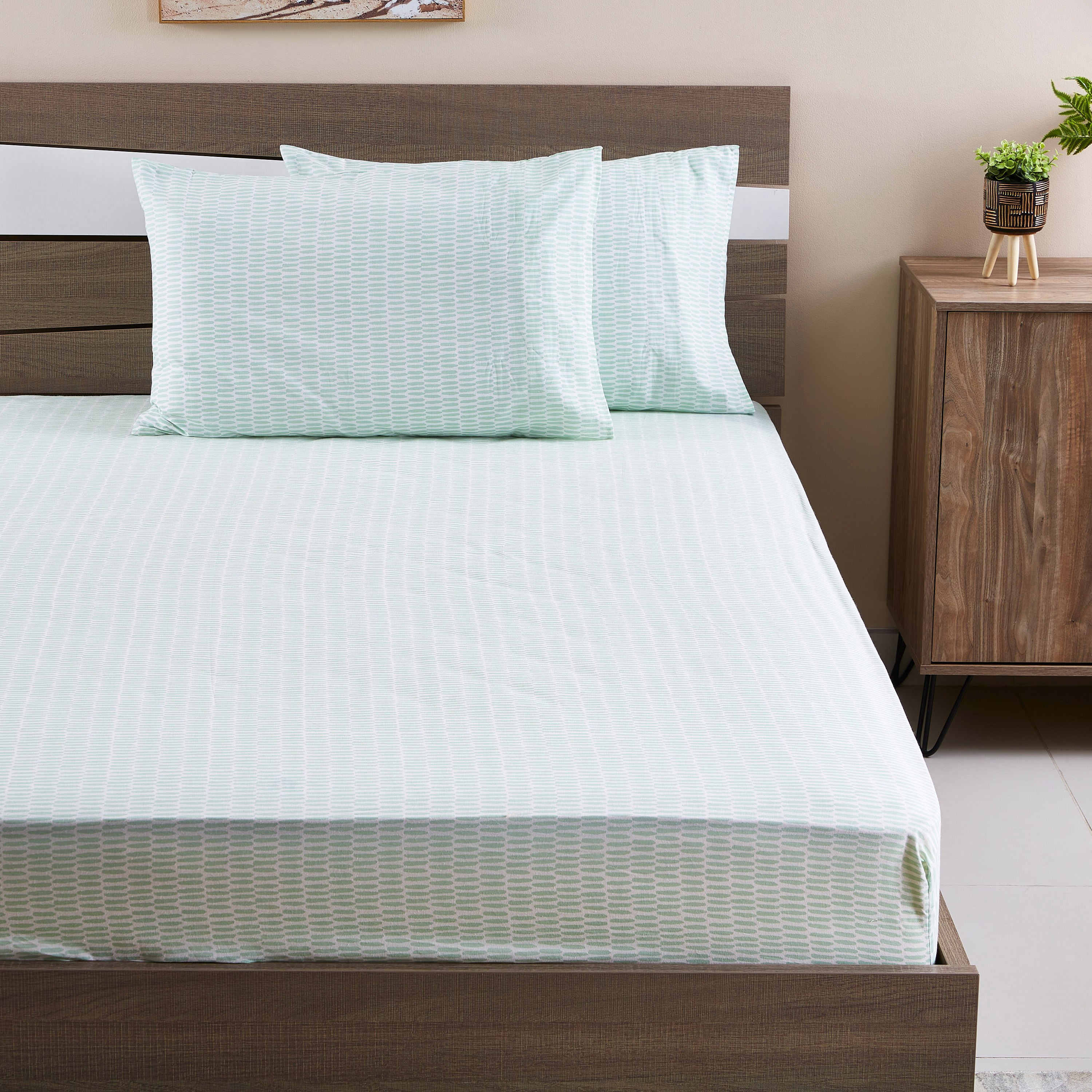 شرشف مطّاطي مقاس سوبر كينج من مارتن - 200x200 سم-hbxhomeware-hbxbedroom-image-5