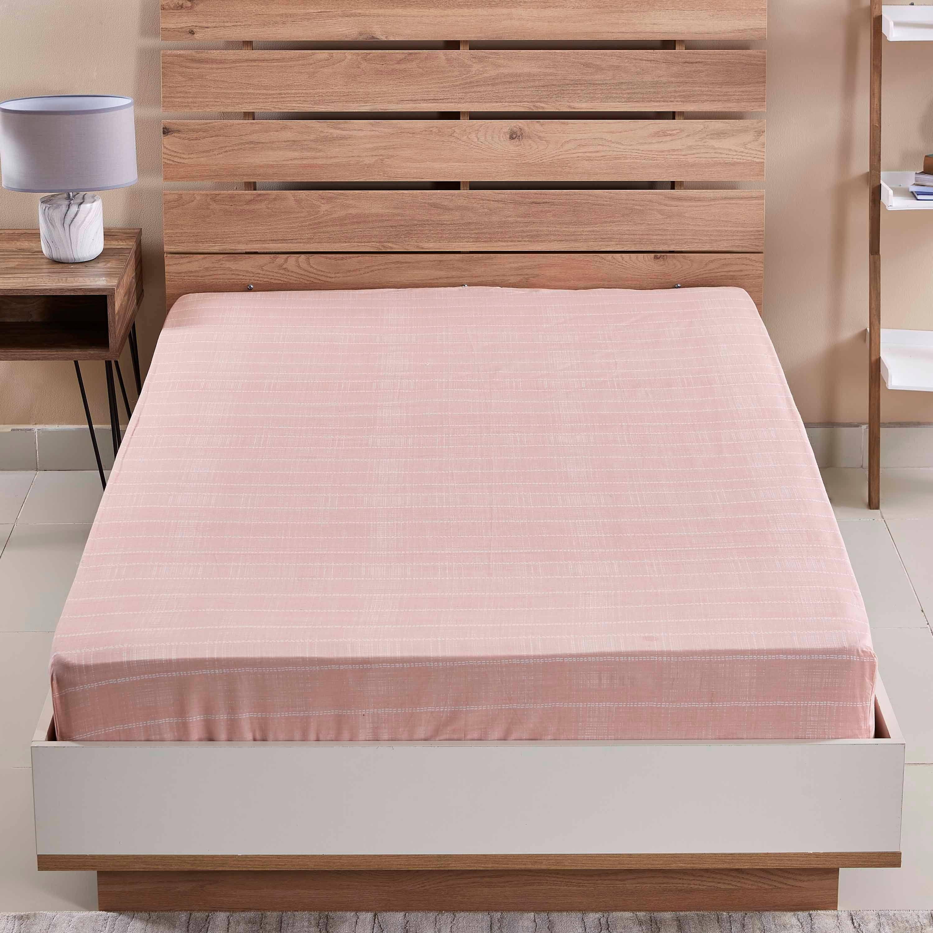 شرشف مطّاطي مزدوج بيزلي - 120×200 سم-hbxhomeware-hbxbedroom-image-2