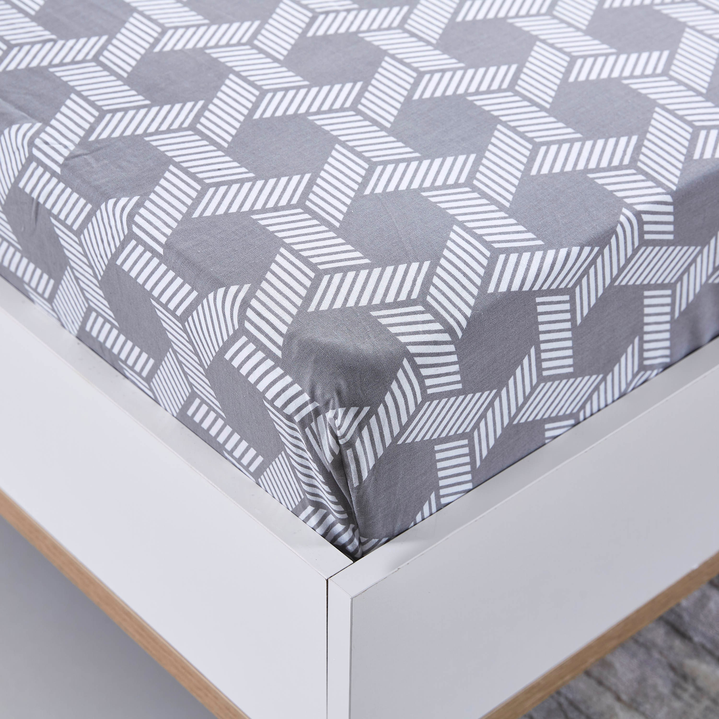 شرشف مطاطي مزدوج من فينس - 120x200 سم-hbxhomeware-hbxbedroom-image-3