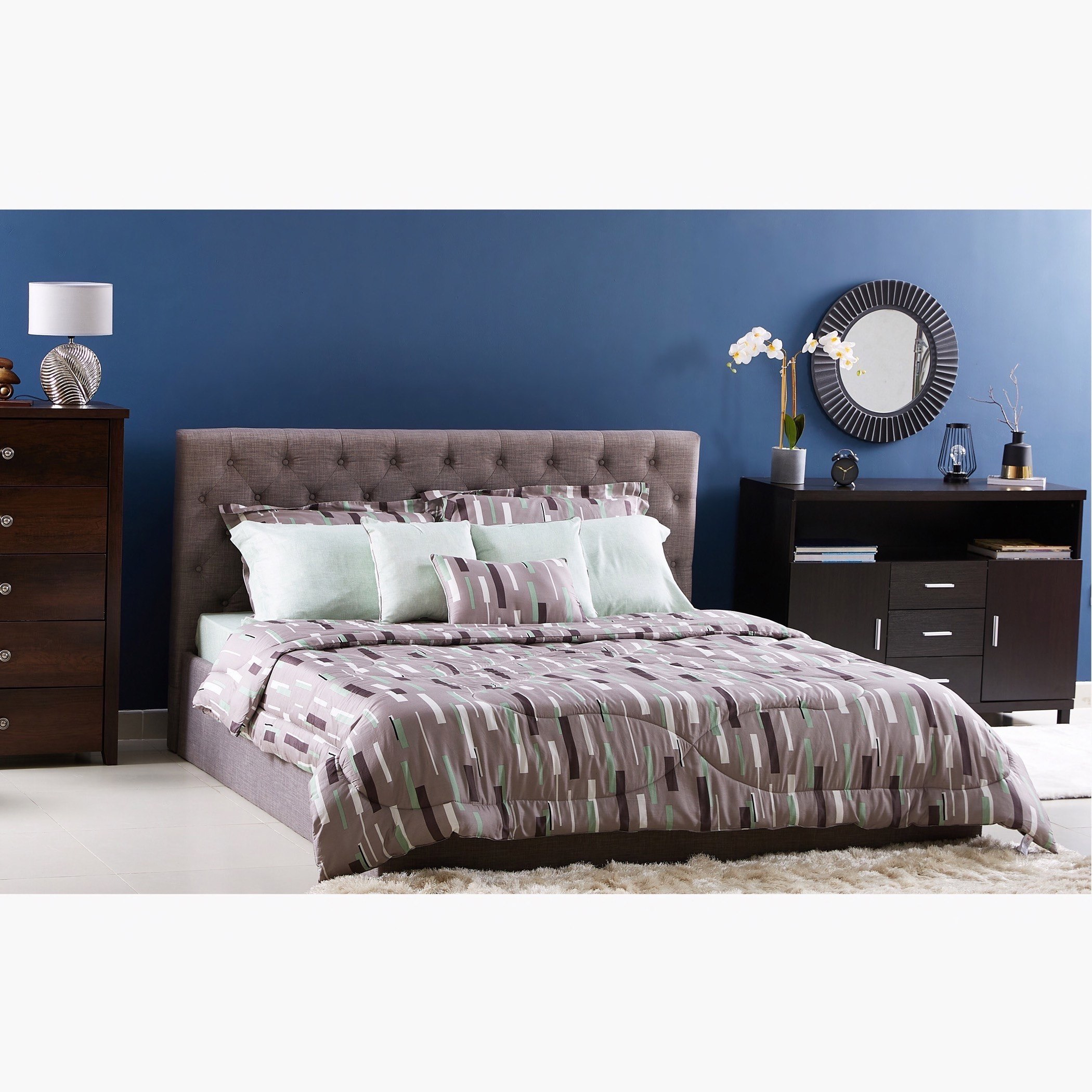 Adler Cotton King Size 9-Piece BIAB Comforter Set - 240x240 cm-hbxhomeware-hbxdecorandfurnishings-image-6