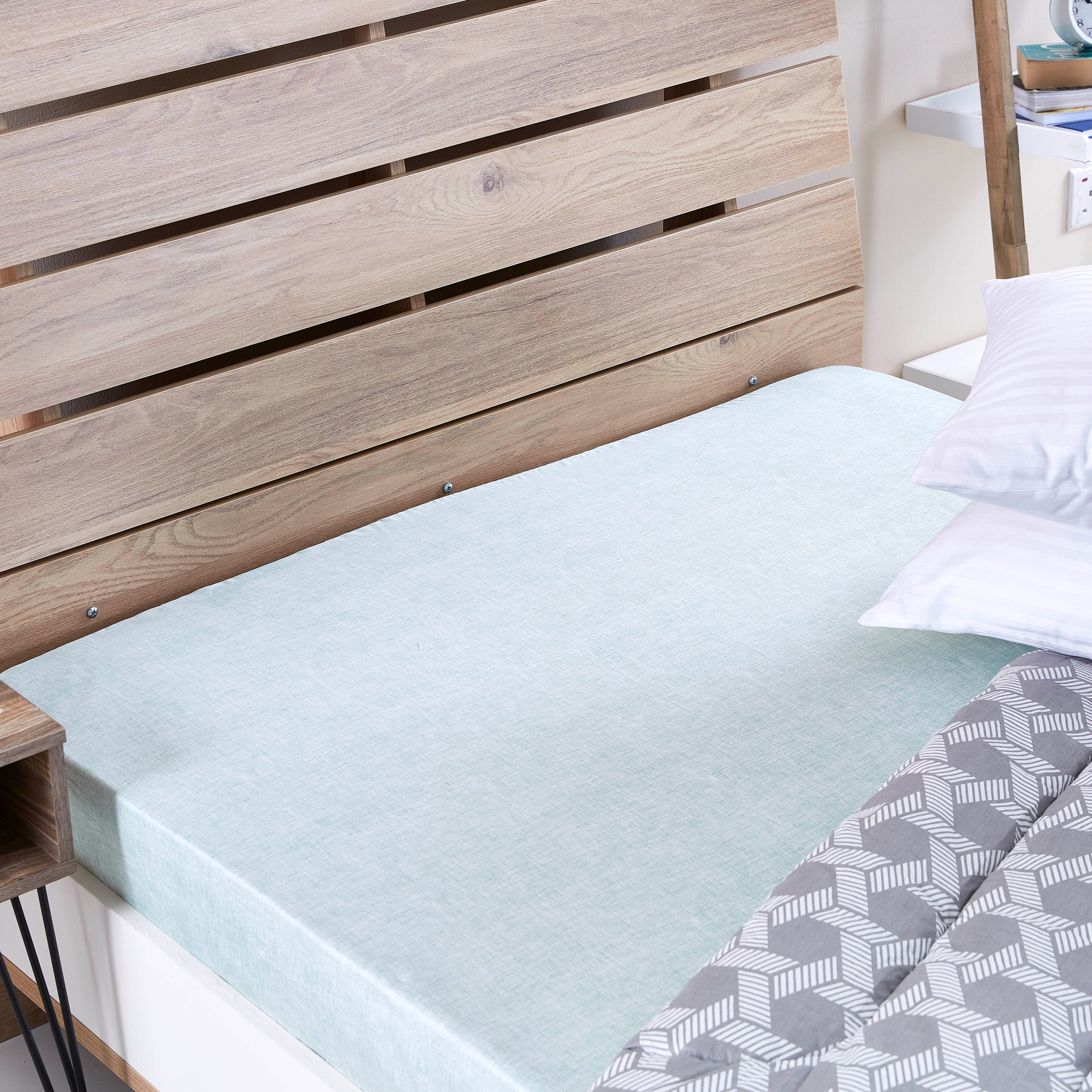 شرشف مطاطي مزدوج من أدلير- 120x200 سم-hbxhomeware-bedding-fittedsheets-image-5