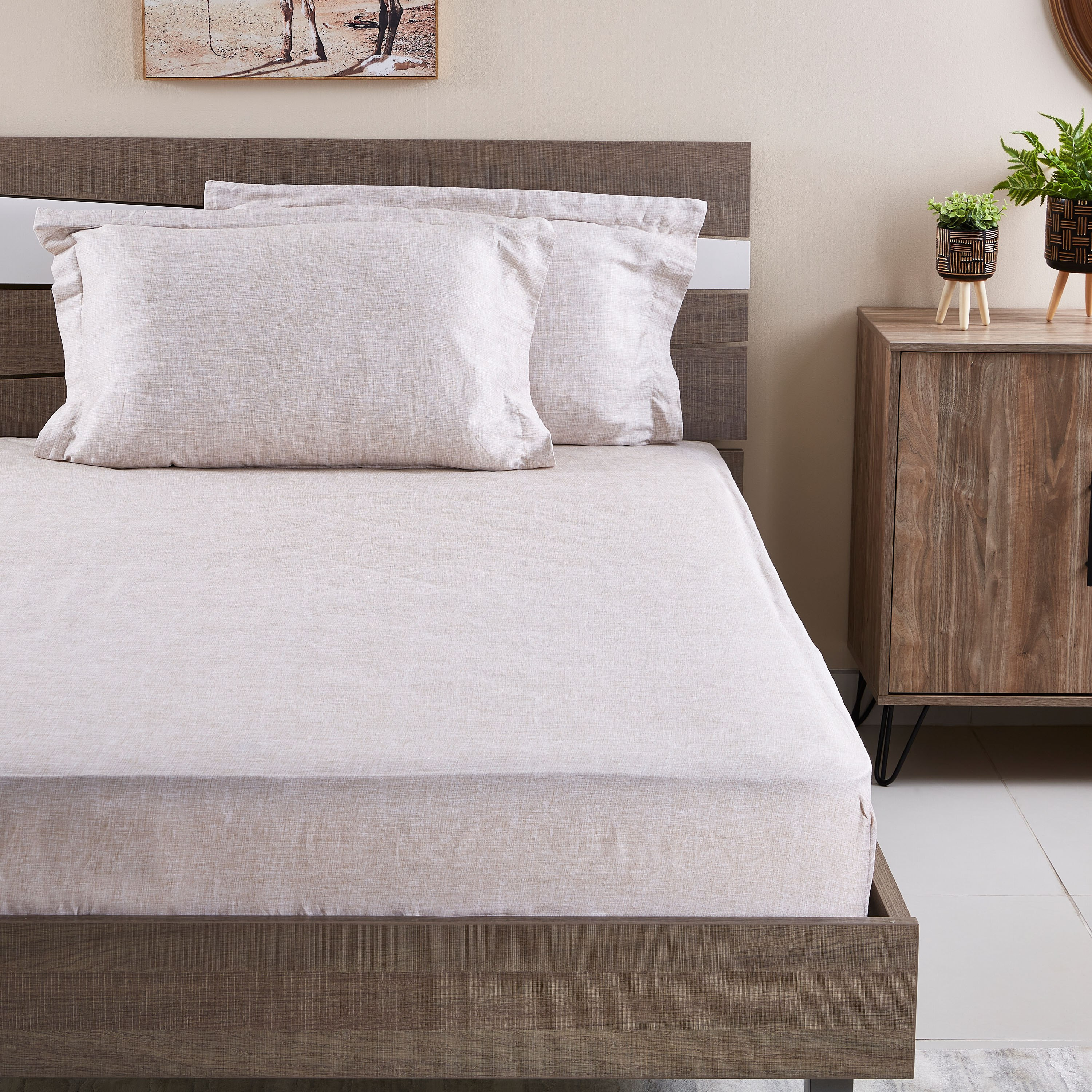 شرشف مطاطي مقاس كينج من كلاوديا - 180x200 سم-hbxhomeware-hbxbedroom-image-5