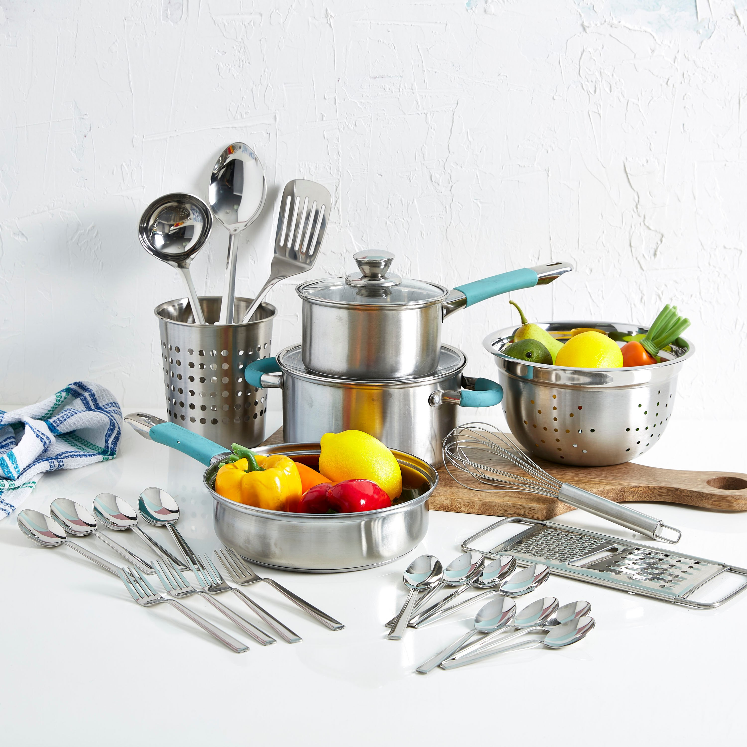 طقم أواني طهي ستانليس ستيل  28 قطعة من أوميجا-hbxkitchen-kitchenware-foodpreparation-image-5